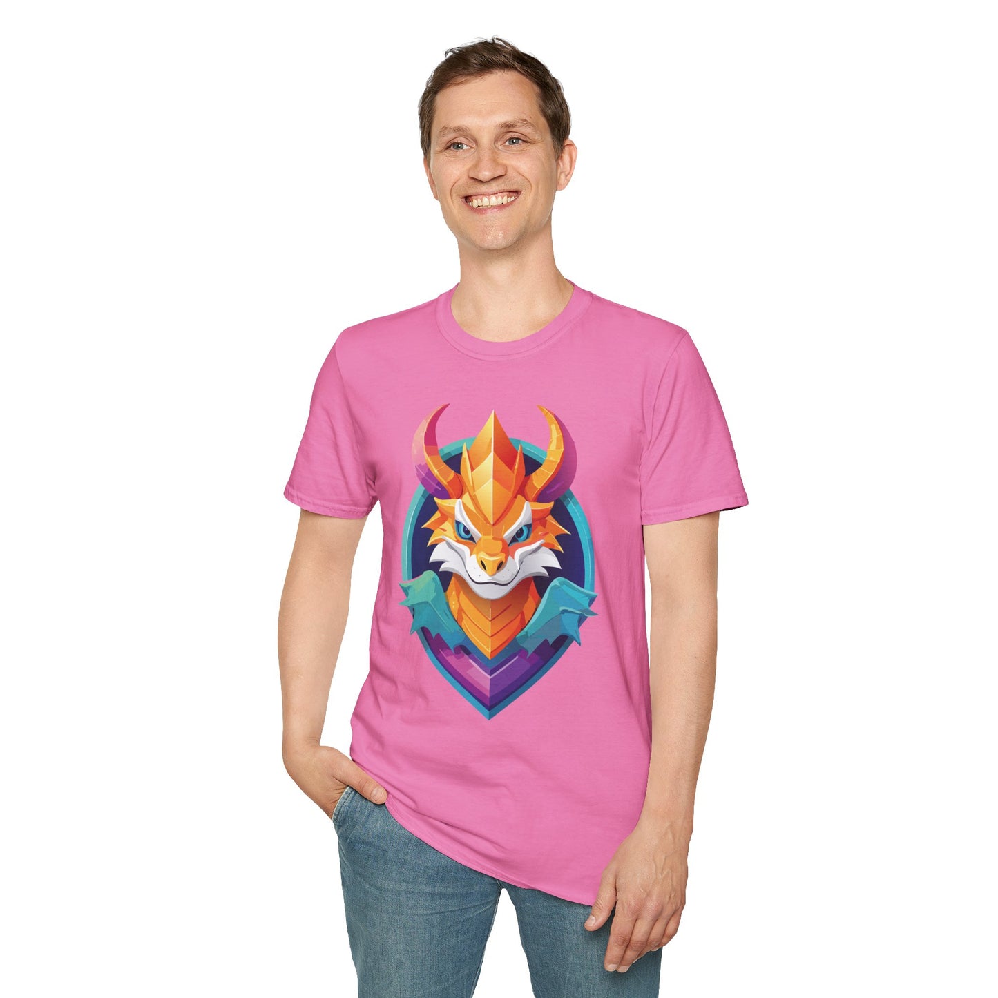 Dragon T Shirt, Dragon Shirt, Shirt with Animals, Animal Shirt
