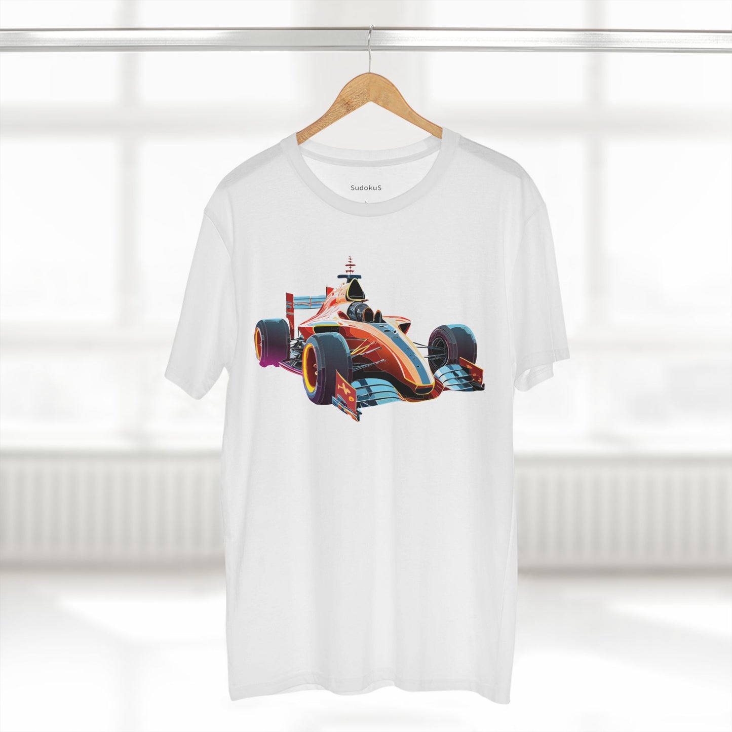 Unisex Car and Hot Wheels Shirt Premium Cotton Tee with Unique Art Design Graphic Illustration