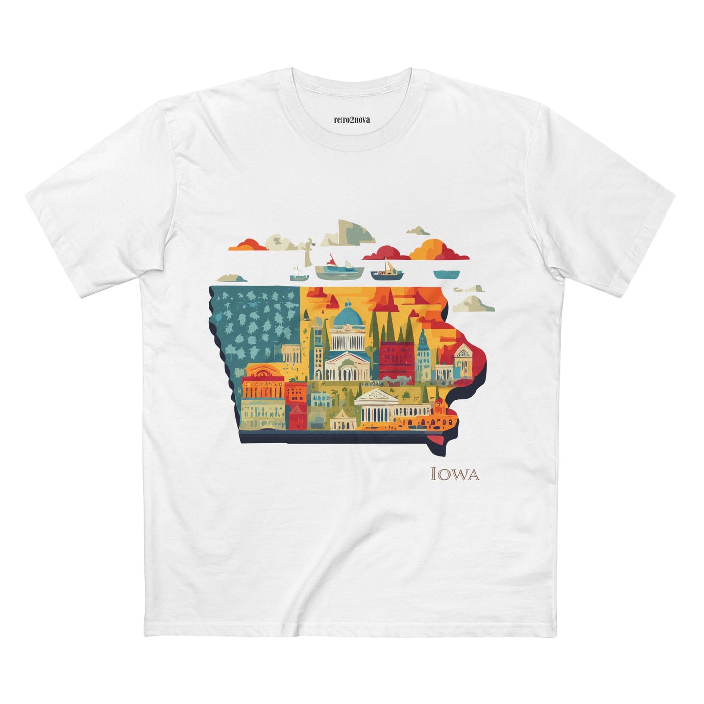 US State Shirts, Iowa Shirt