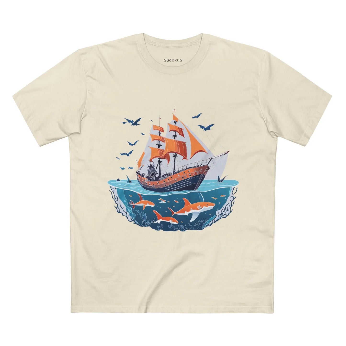 Ocean Coast Shirts, Ocean Shirt - SudokuS