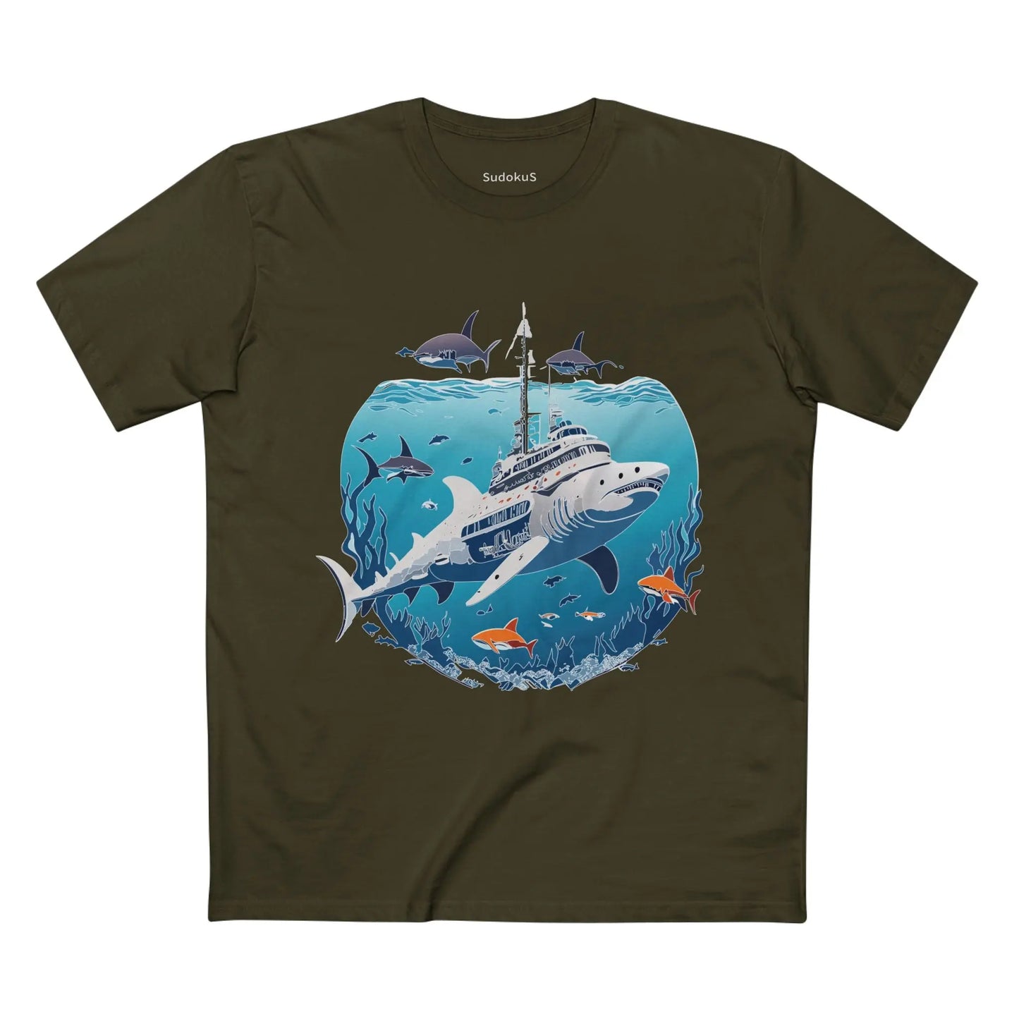 Ocean Coast Shirts, Ocean Shirt - SudokuS