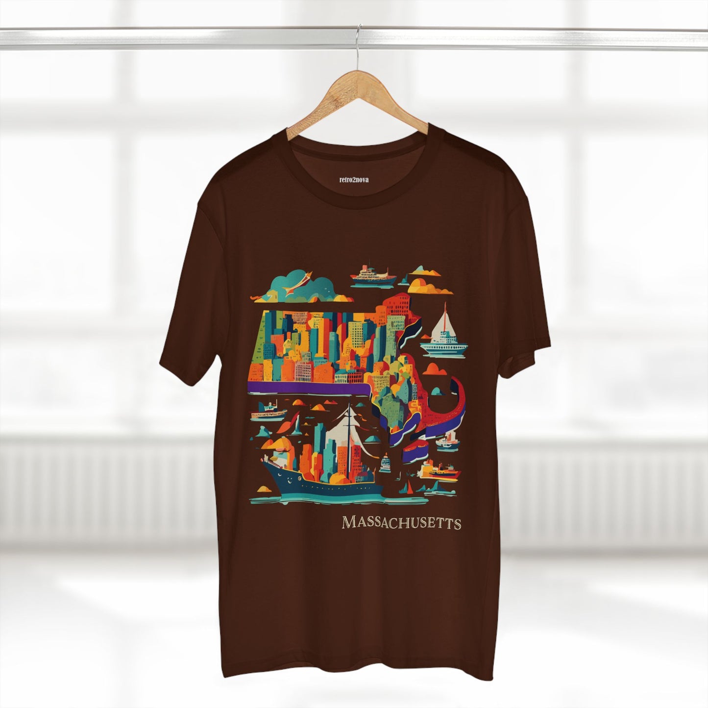 US State Shirts, Massachusetts Shirt