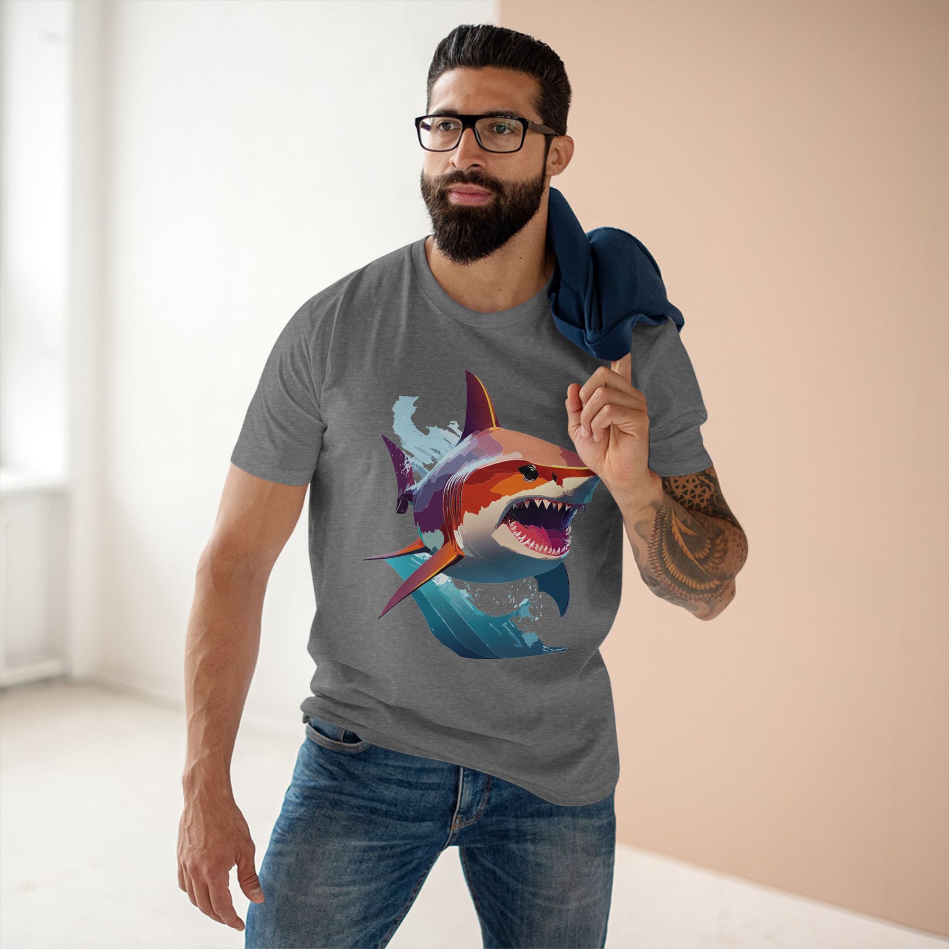 Animal Shirt, Shark Shirt - SudokuS