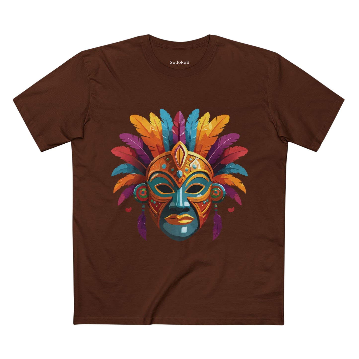 Mask Shirt, Shirt with Face - SudokuS