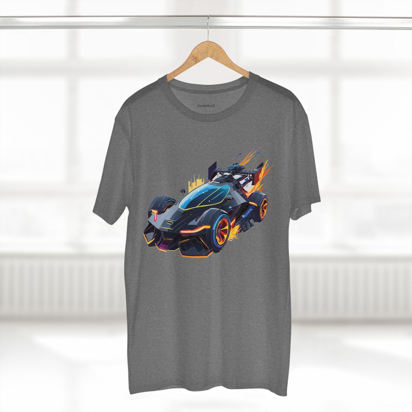 Hot Wheels Car Shirt Unisex Premium Cotton Tee With Unique Car Art Design For Everyday Wear