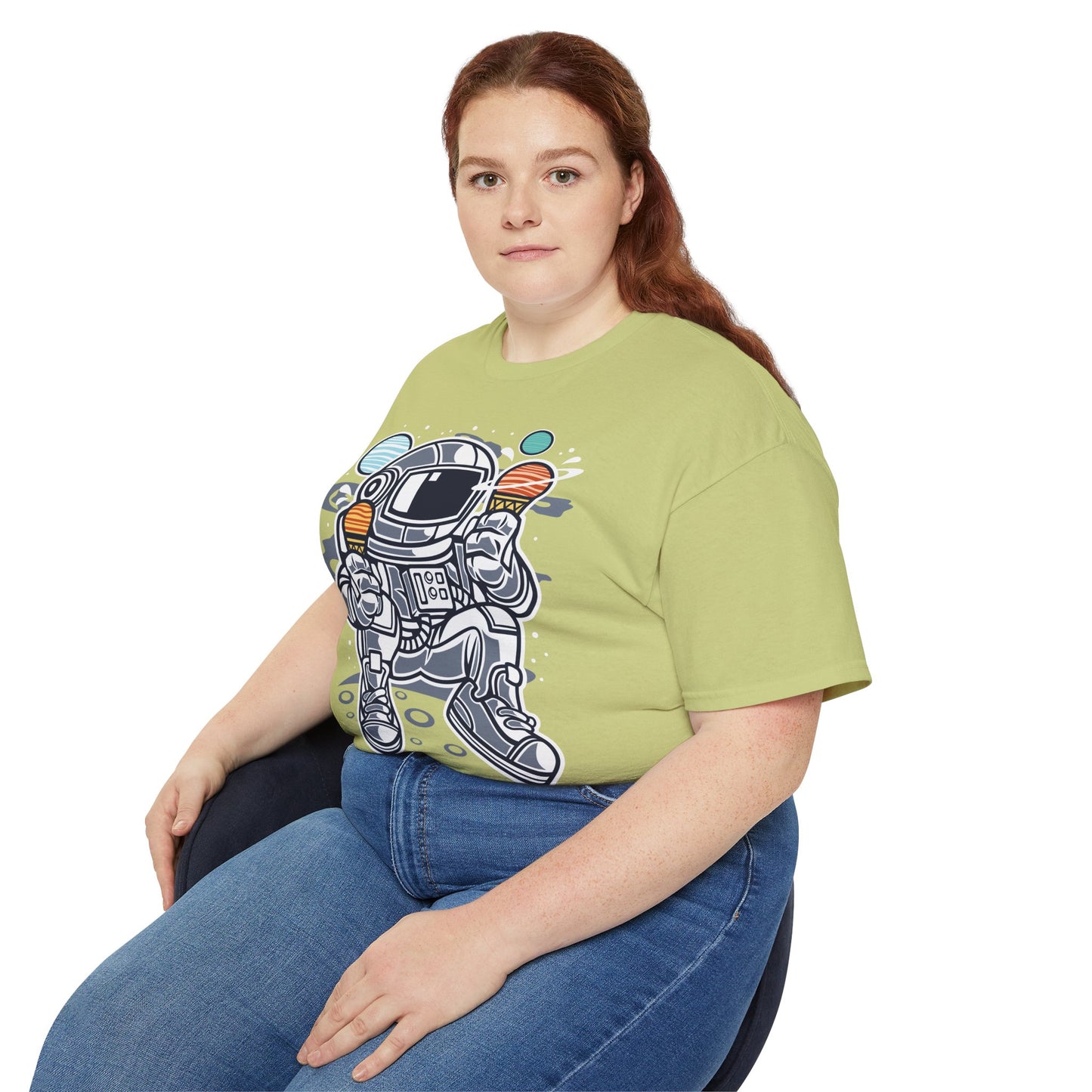 Astronaut Tee Shirt, Astronaut Graphic T‑Shirt, Cartoon Graphic T-Shirt, Art Design Shirt, Cosmos Tee Shirts