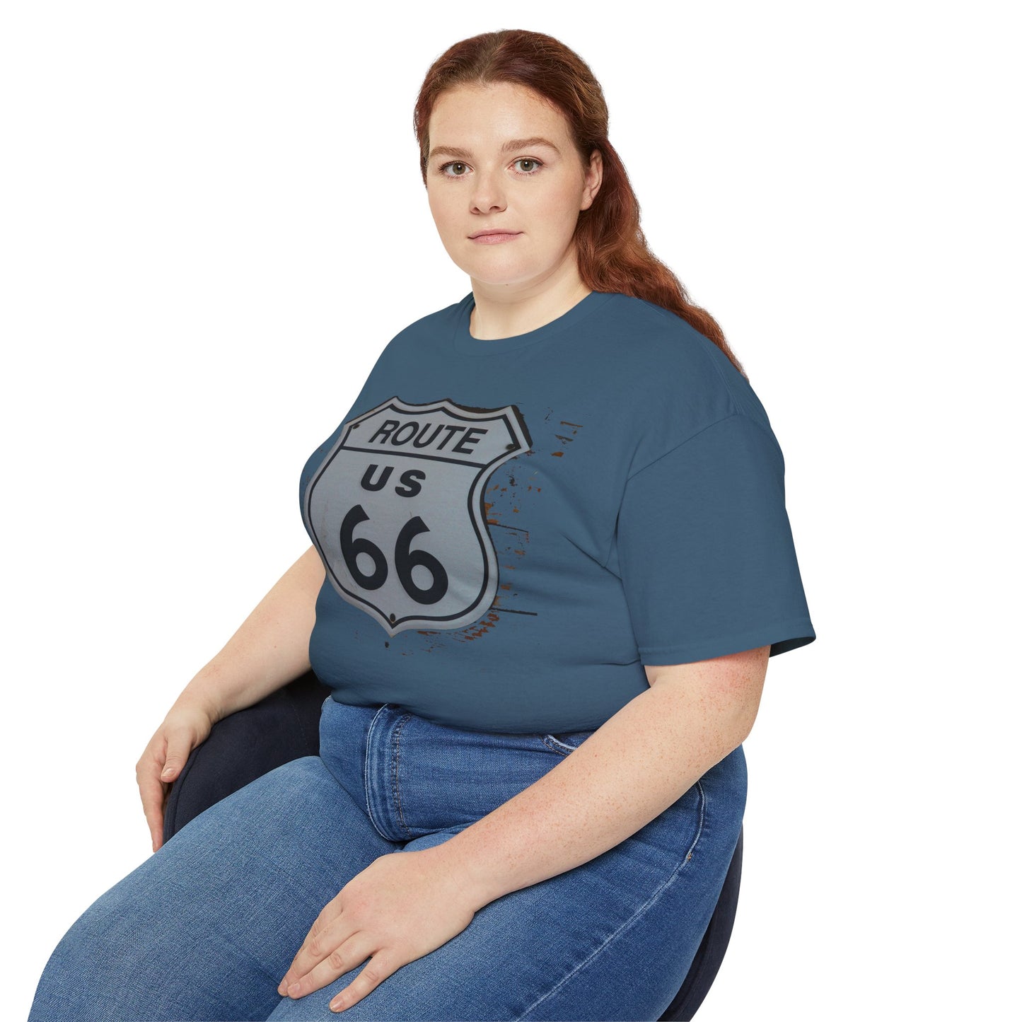 Route 66 Tee Shirt, Route 66 Graphic T‑Shirt, Vintage Graphic T-Shirt, Art Design Shirt, Route 66 US Tee Shirts