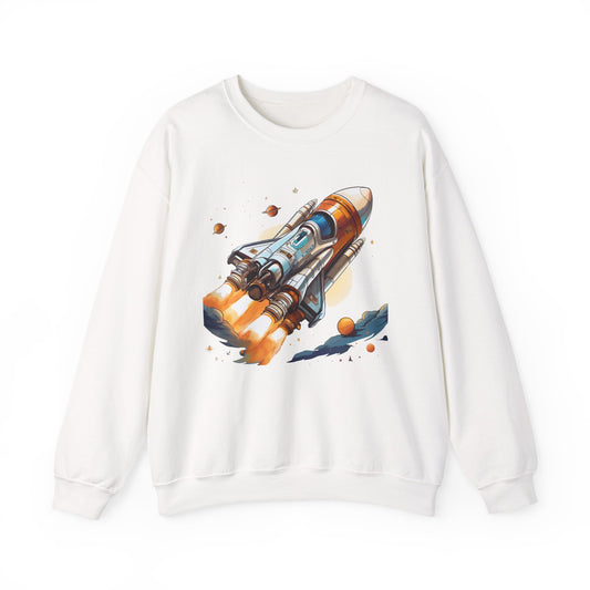 Space Shuttle Sweatshirt, Cosmic Sweatshirt, Astronaut Sweatshirt, Space Cosmic Sweatshirt