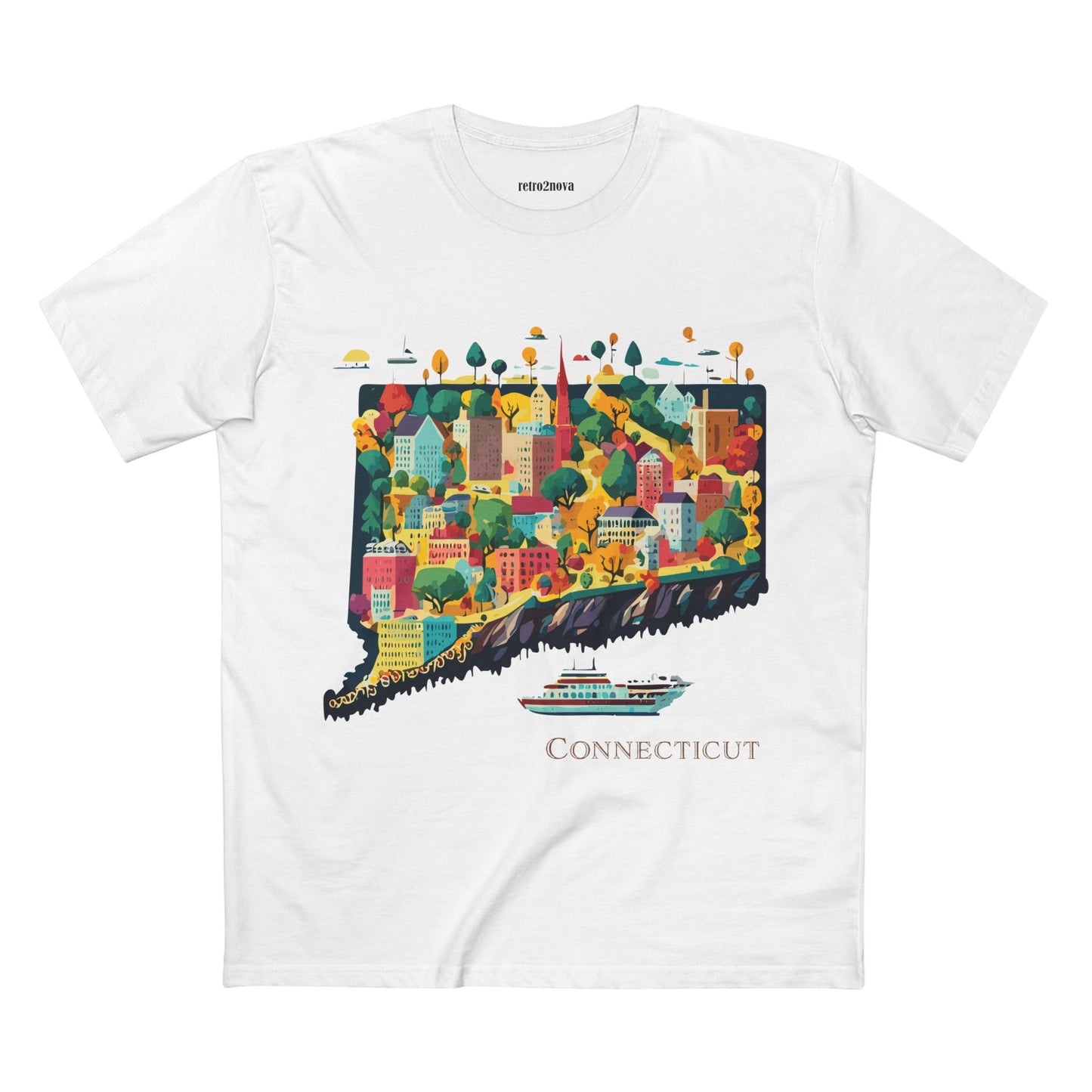 US State Shirts, Connecticut Shirt