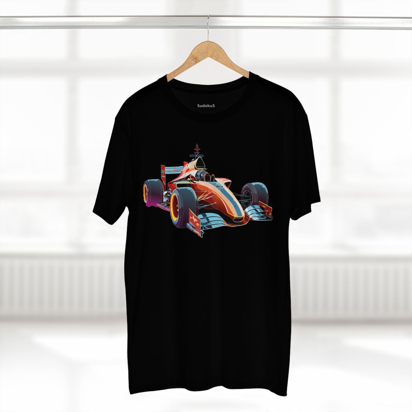 Unisex Car and Hot Wheels Shirt Premium Cotton Tee with Unique Art Design Graphic Illustration