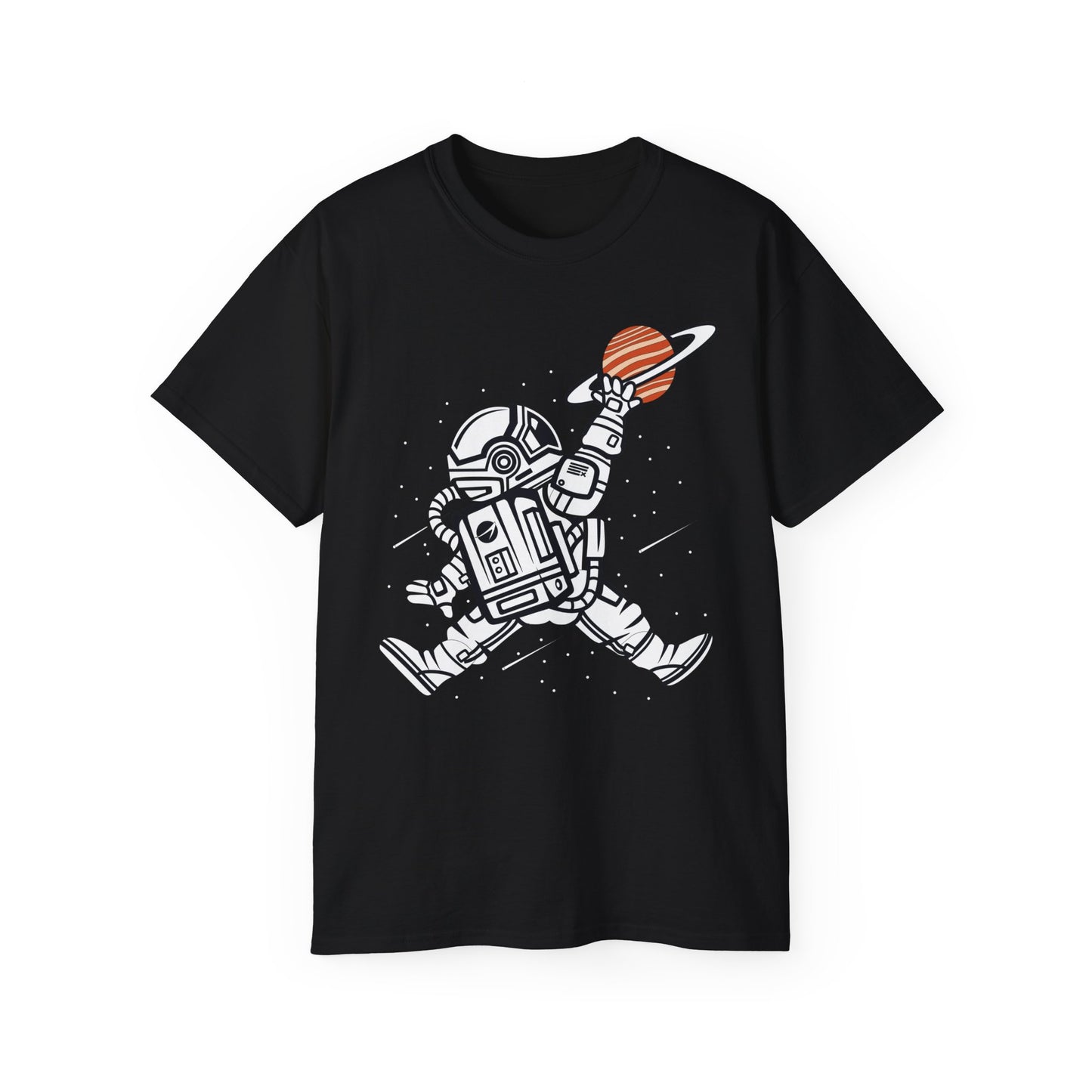Astronaut Tee Shirt, Astronaut Graphic T‑Shirt, Cartoon Graphic T-Shirt, Art Design Shirt, Cosmos Tee Shirts 3