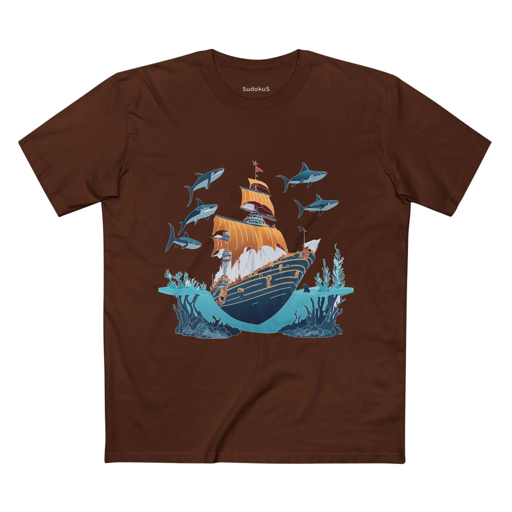 Ocean Coast Shirts, Ocean Shirt - SudokuS