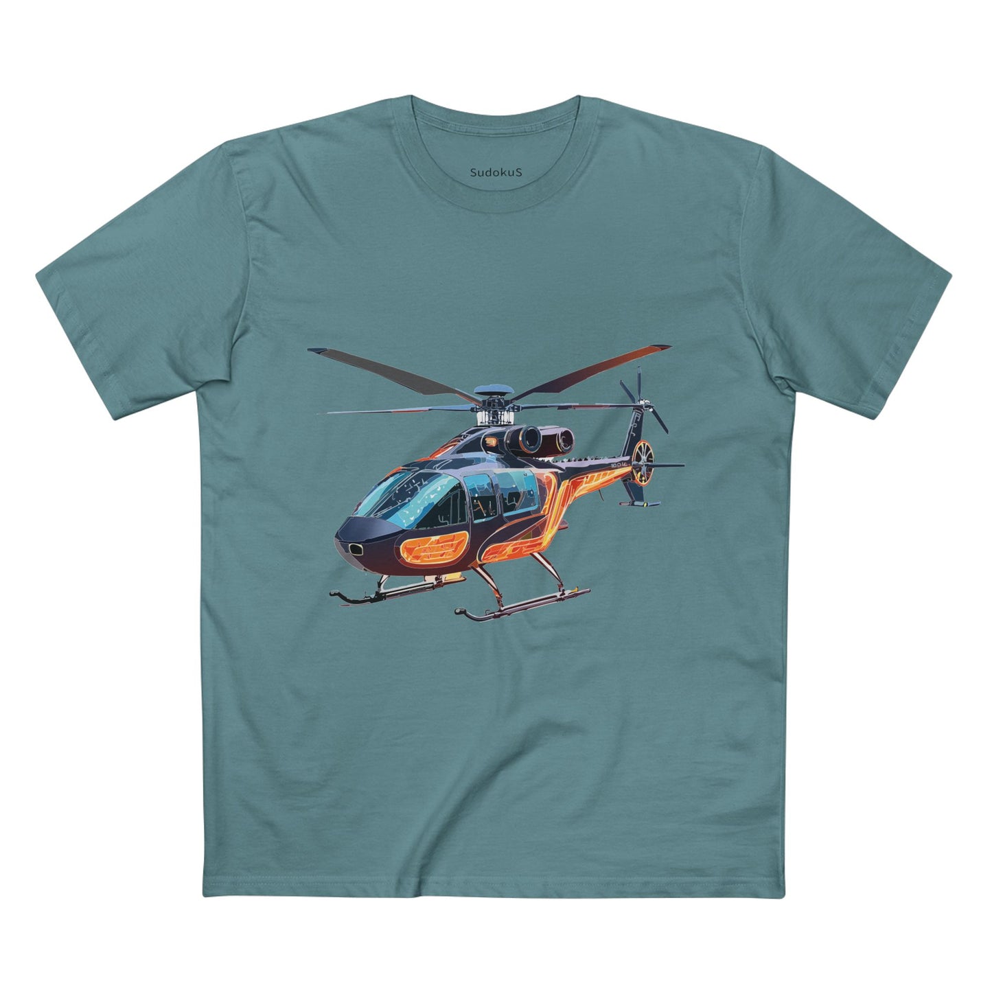 Helicopter Shirt, Chopper Shirt - SudokuS