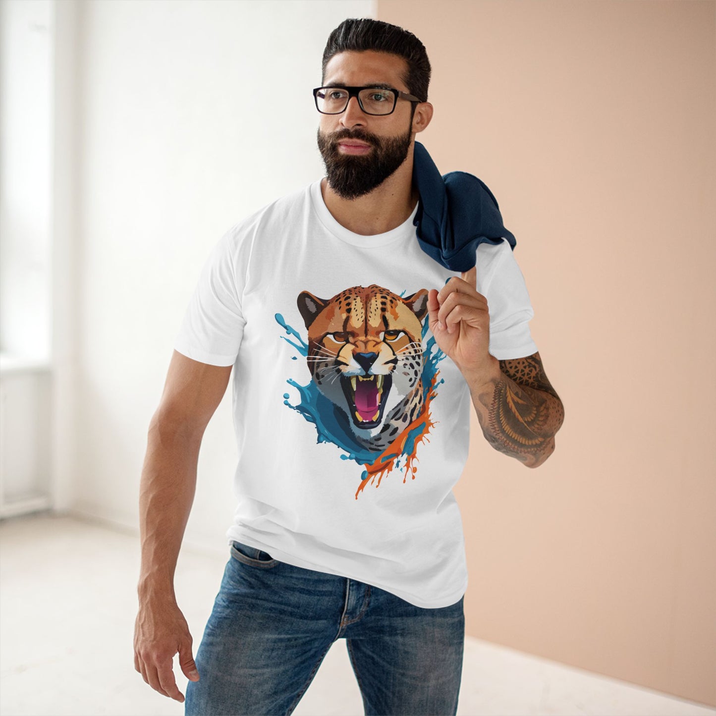 Animal Shirt, Cheetah Shirt - SudokuS