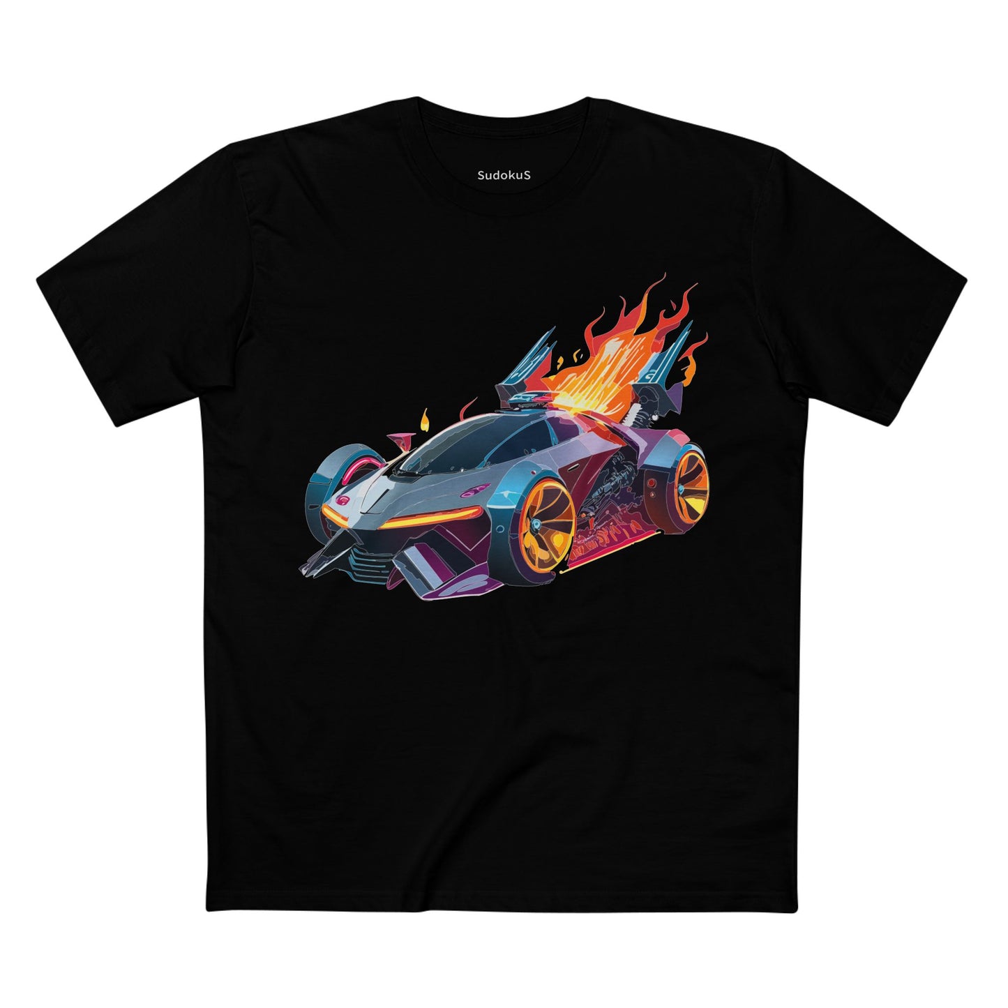 Car Shirt Hot Wheels Unisex Premium Cotton Tee With Unique Art Design Regular Fit Crew Neck