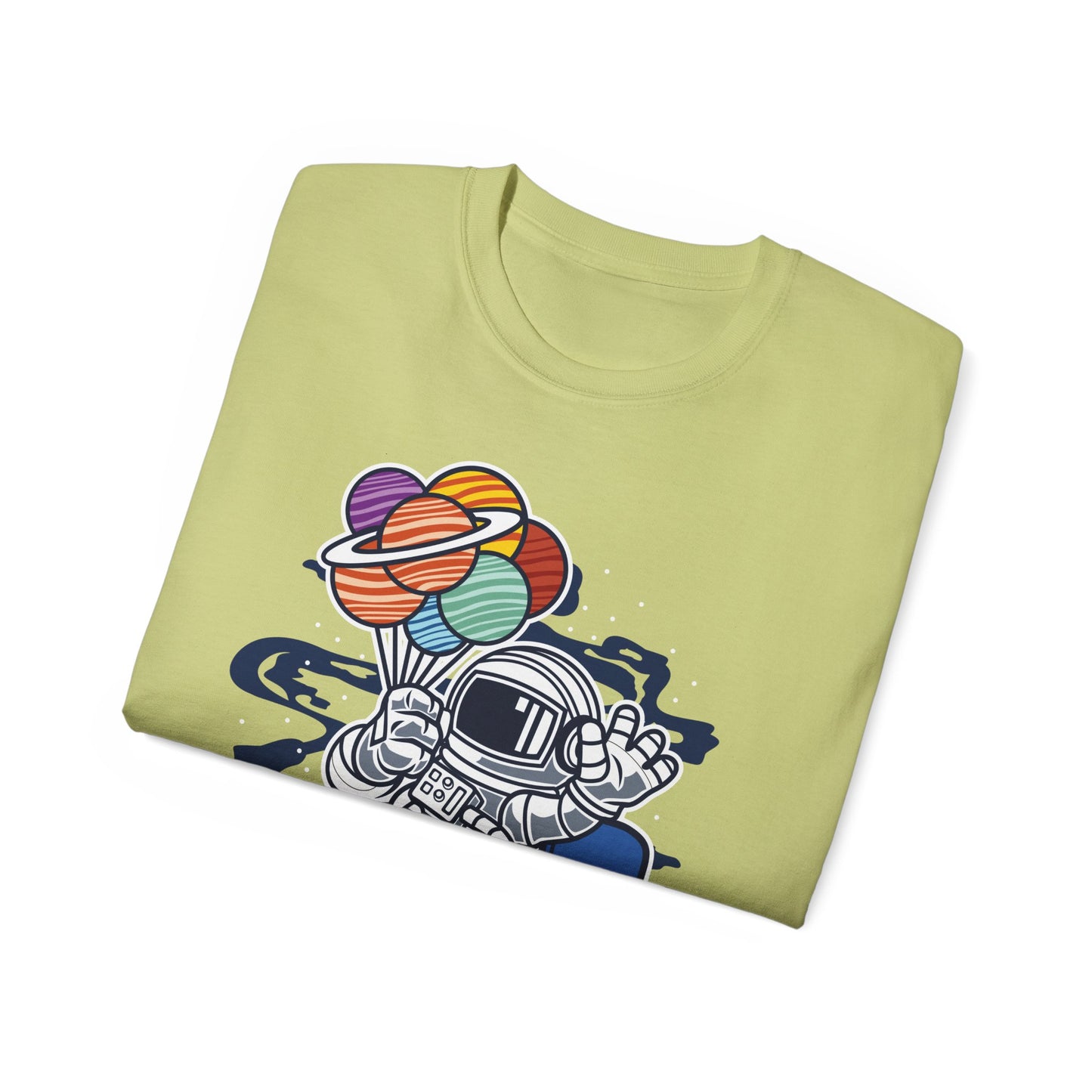 Astronaut Tee Shirt, Astronaut Graphic T‑Shirt, Cartoon Graphic T-Shirt, Art Design Shirt, Cosmos Tee Shirts 5