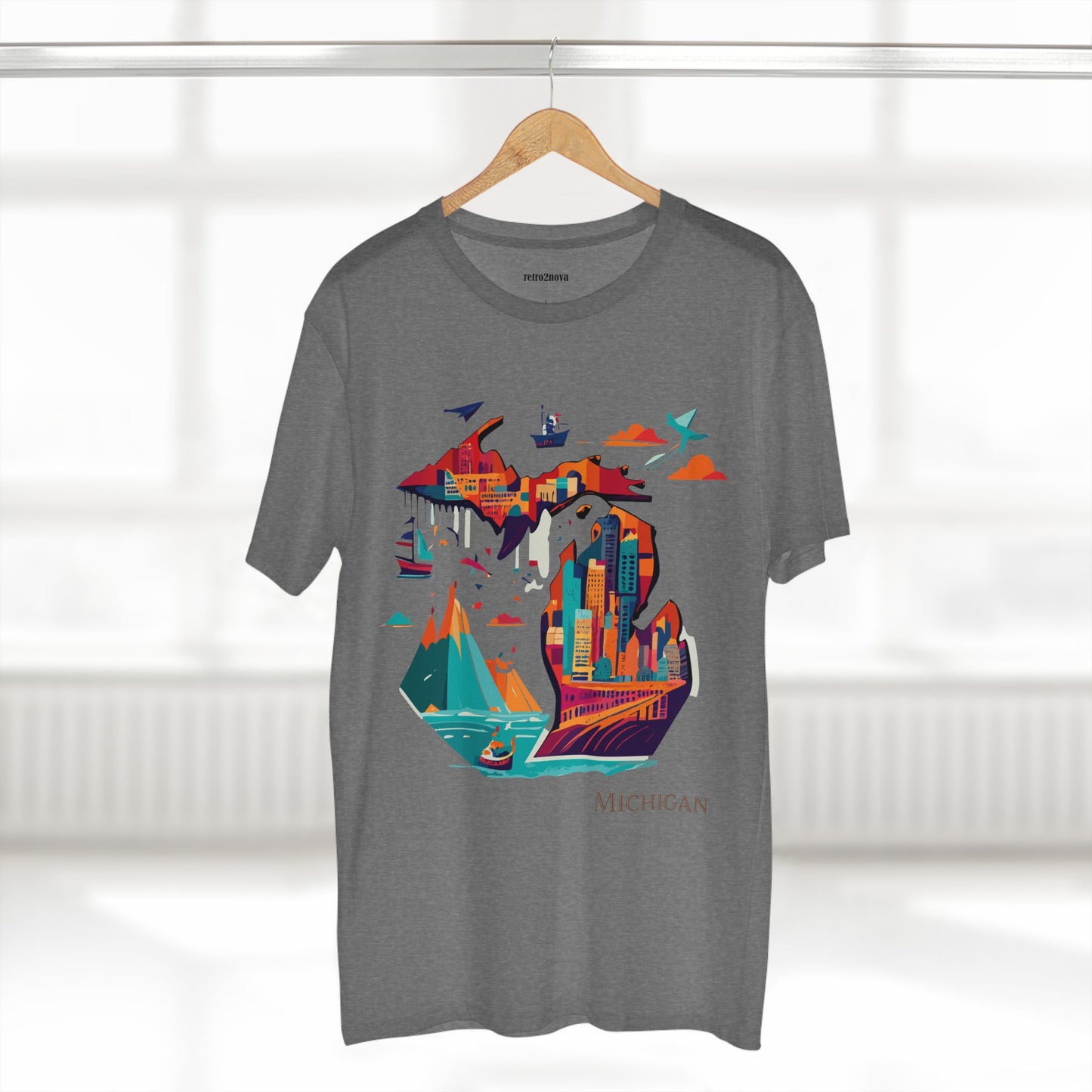 US State Shirts, Michigan Shirt