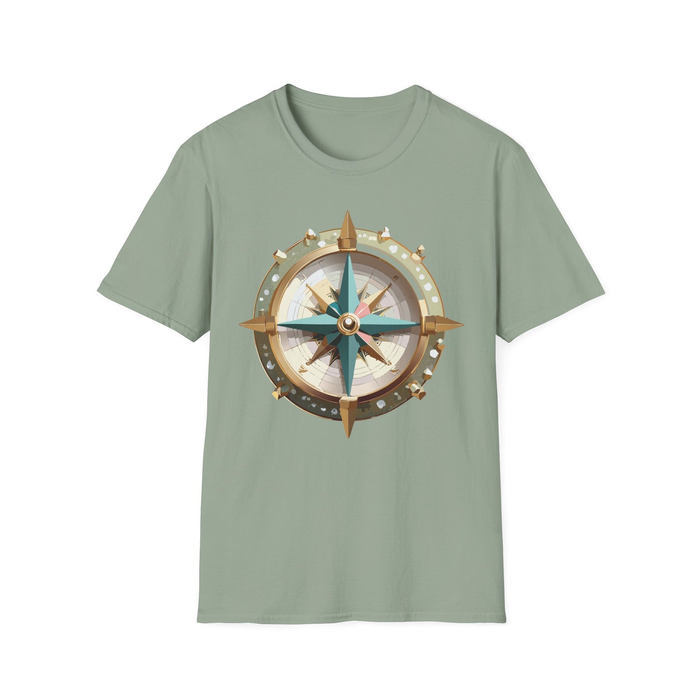 Compass T Shirt, Compass Shirt, Shirt with Compass, Navigator Shirt