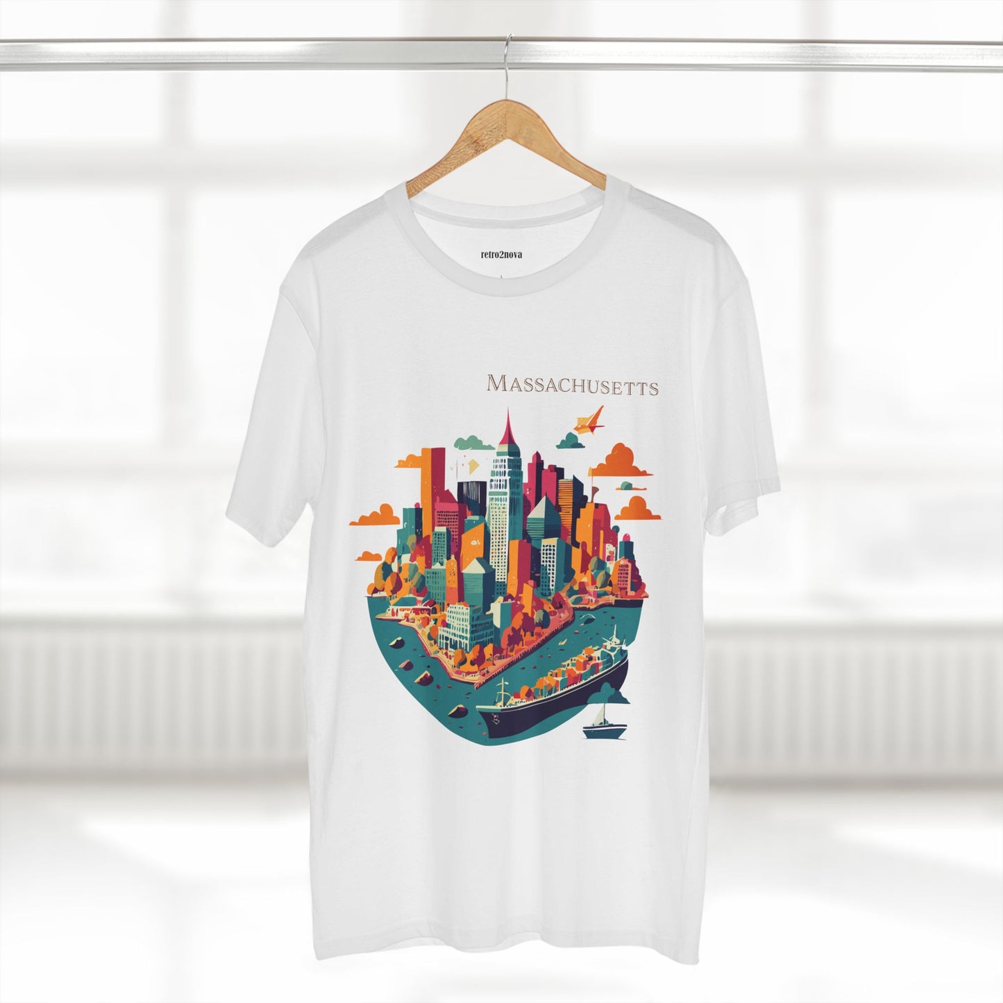 US State Shirts, Massachusetts Shirt