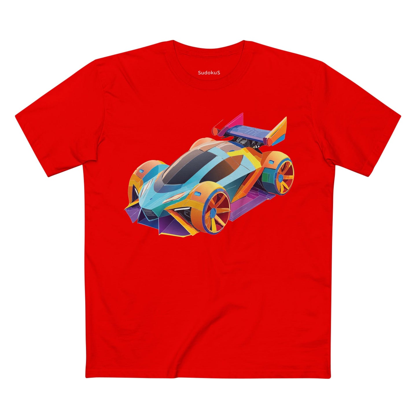 Hot Wheels Car Shirt Unisex Premium Cotton Tee With Unique Car Art Design Preshrunk