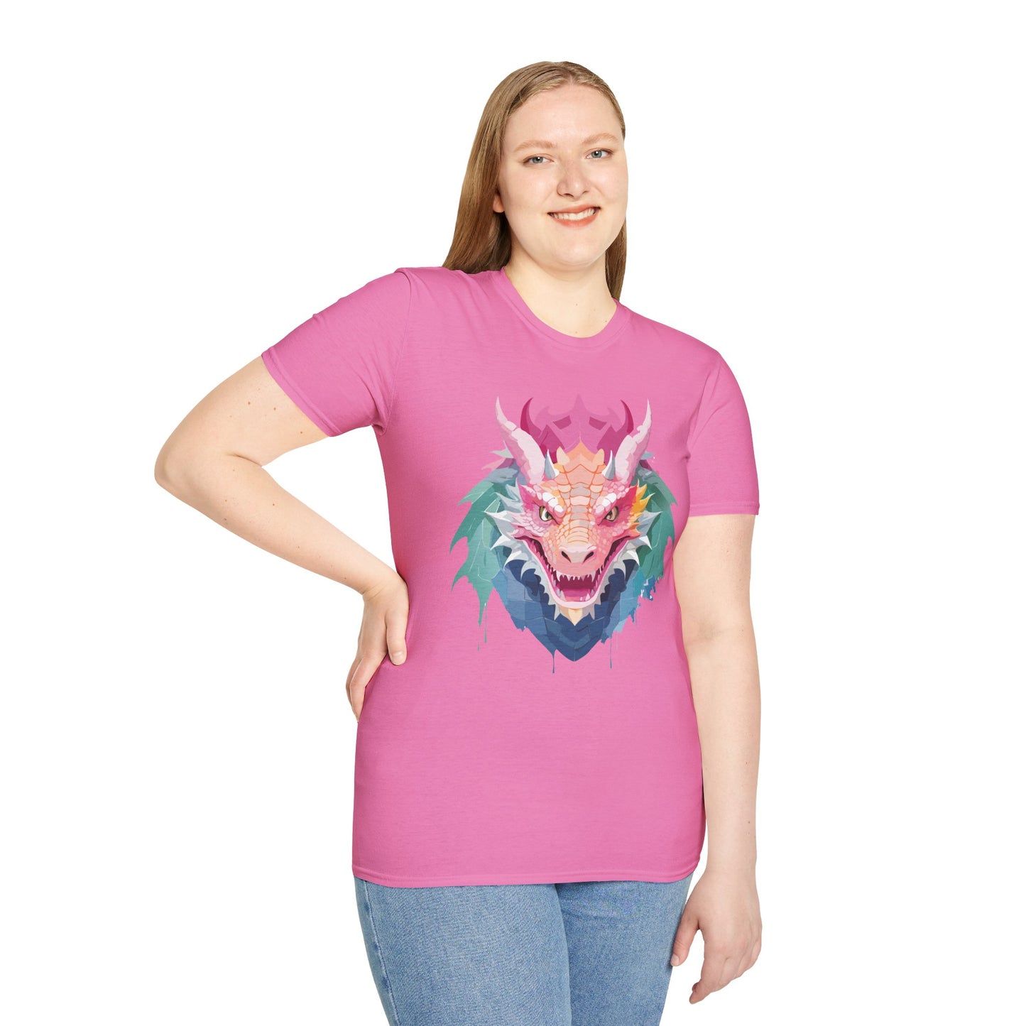 Dragon T Shirt, Dragon Shirt, Shirt with Animals, Animal Shirt