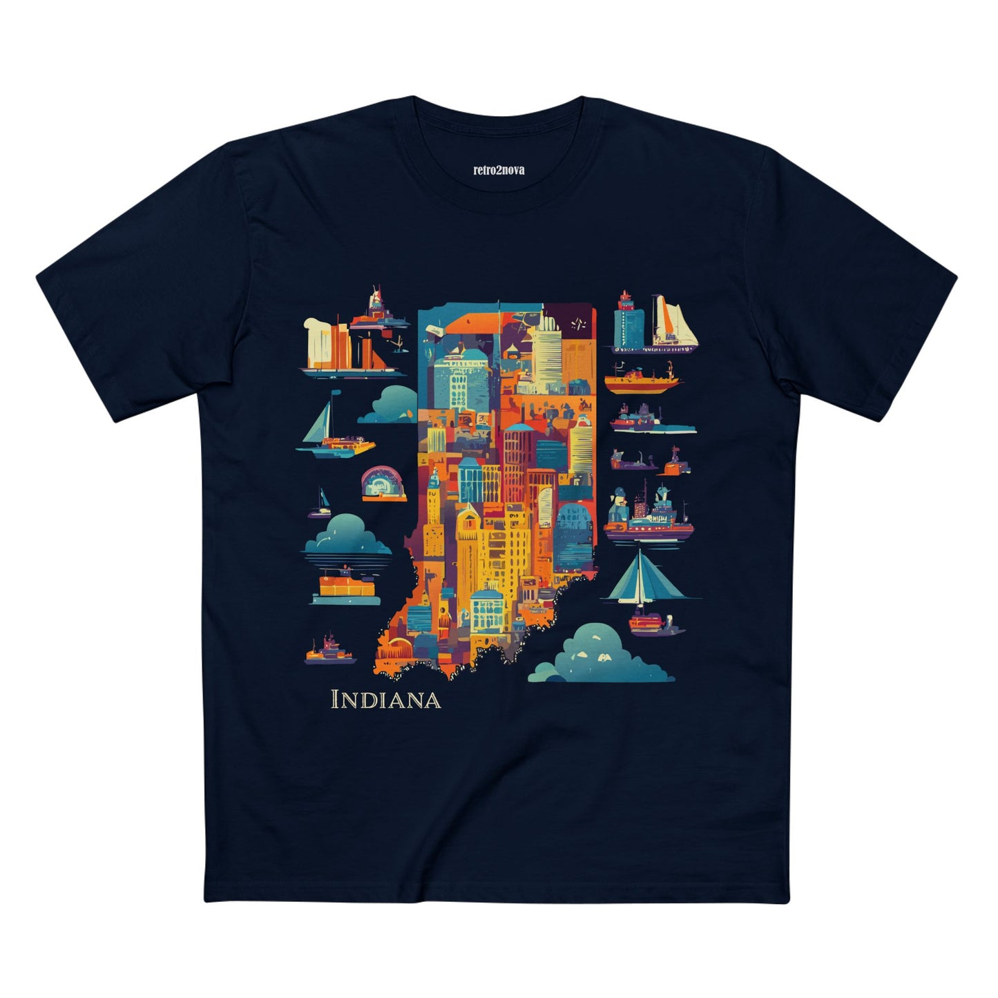 US State Shirts, Indiana Shirt