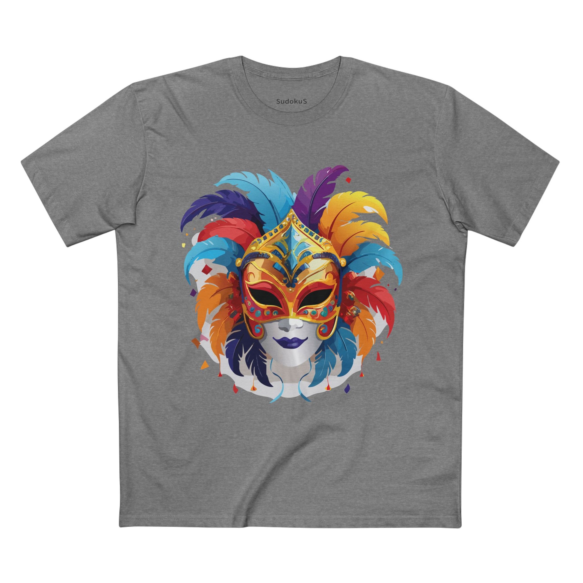 Mask Shirt, Shirt with Face - SudokuS