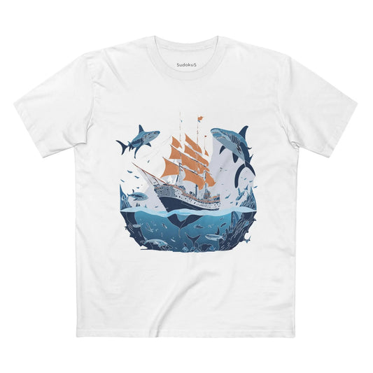 Ocean Coast Shirts, Ocean Shirt - SudokuS