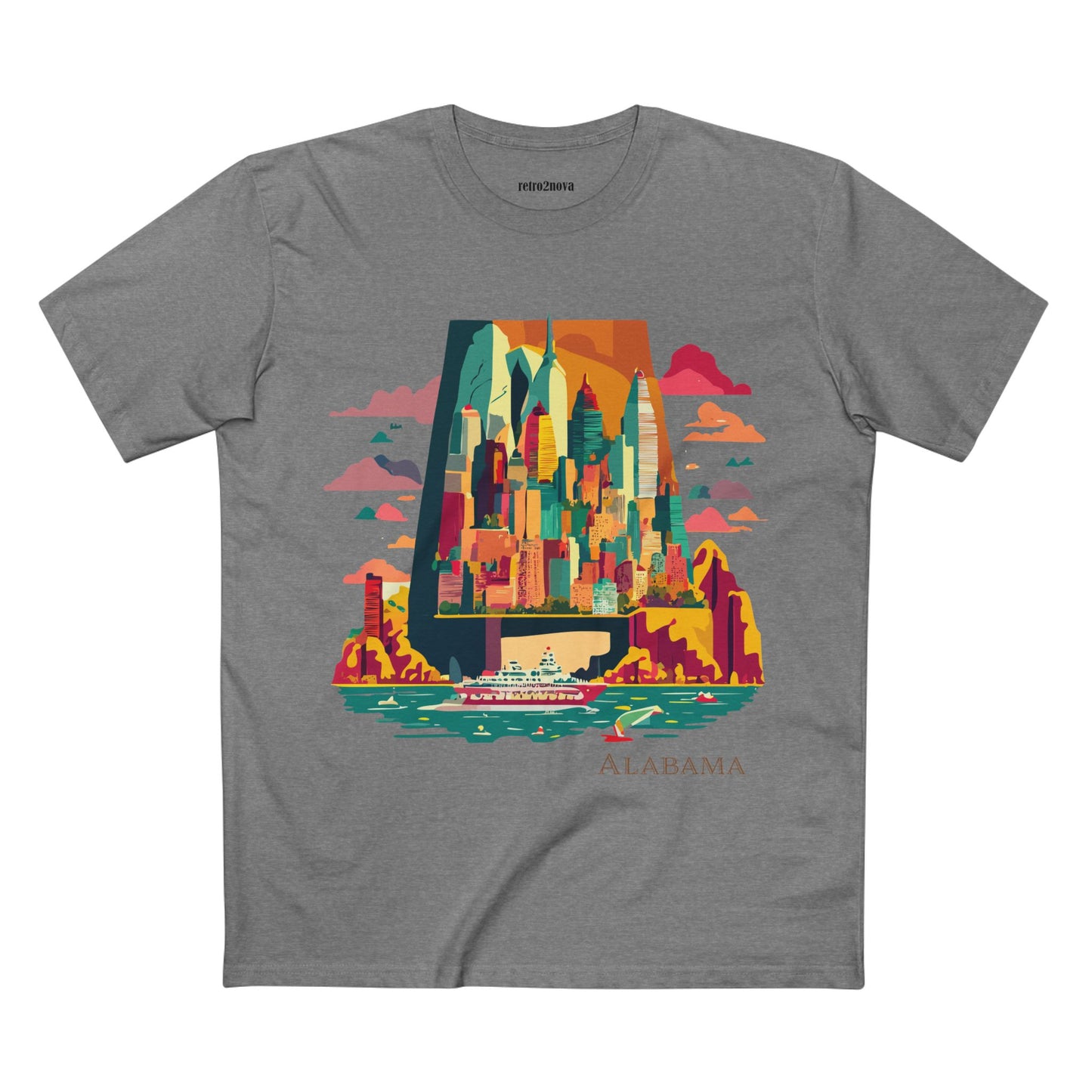 US State Shirts, Alabama Shirt