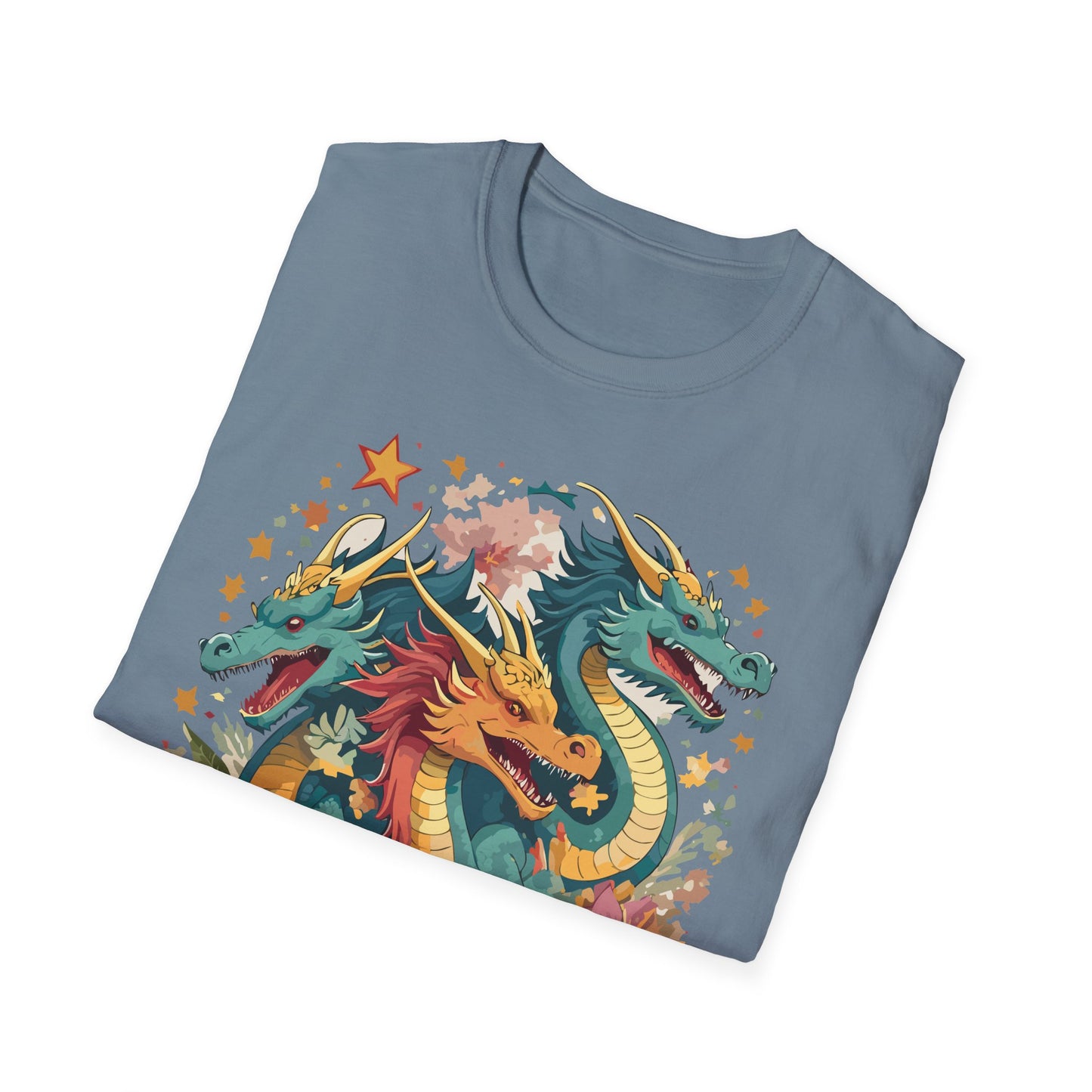 Dragon T Shirt, Dragon Shirt, Shirt with Animals, Animal Shirt