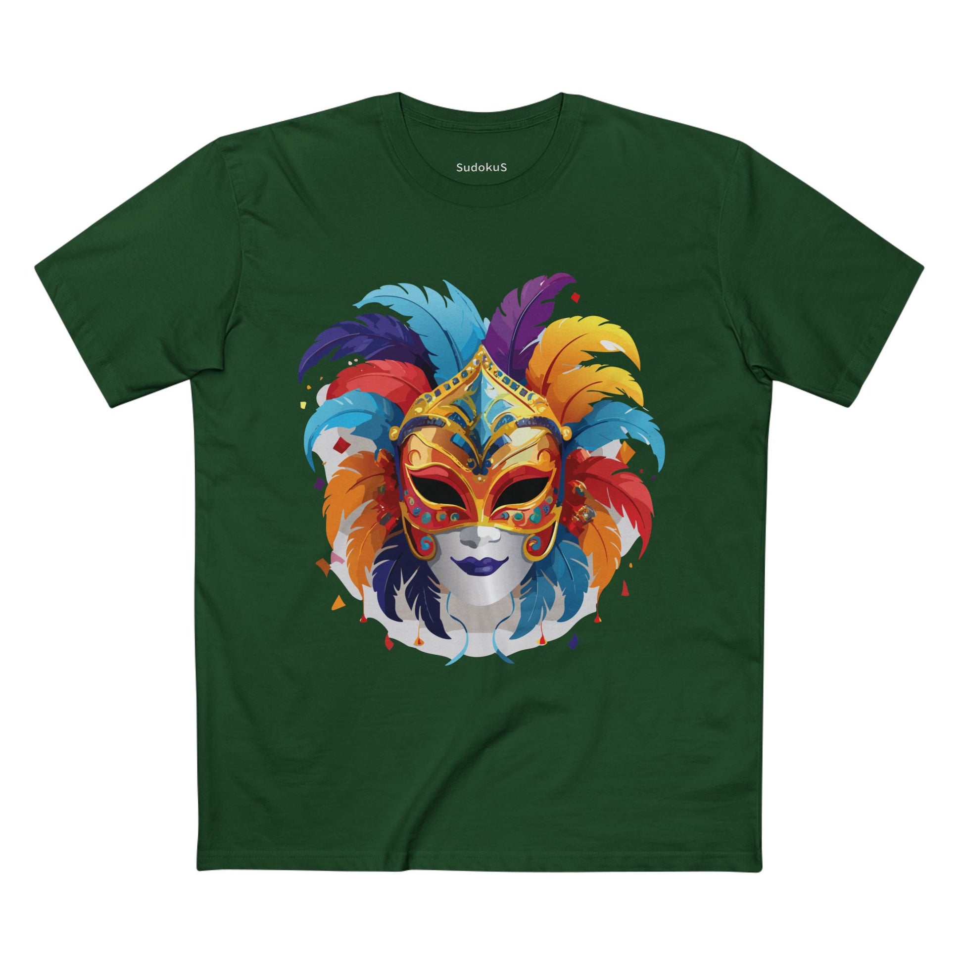 Mask Shirt, Shirt with Face - SudokuS