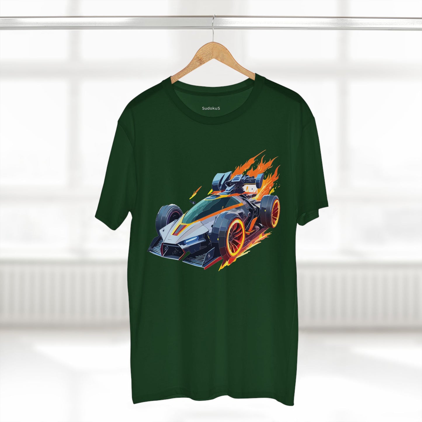 Car Shirt Hot Wheels Unisex Premium Cotton Tee With Unique Art Design Crew Neck Edition