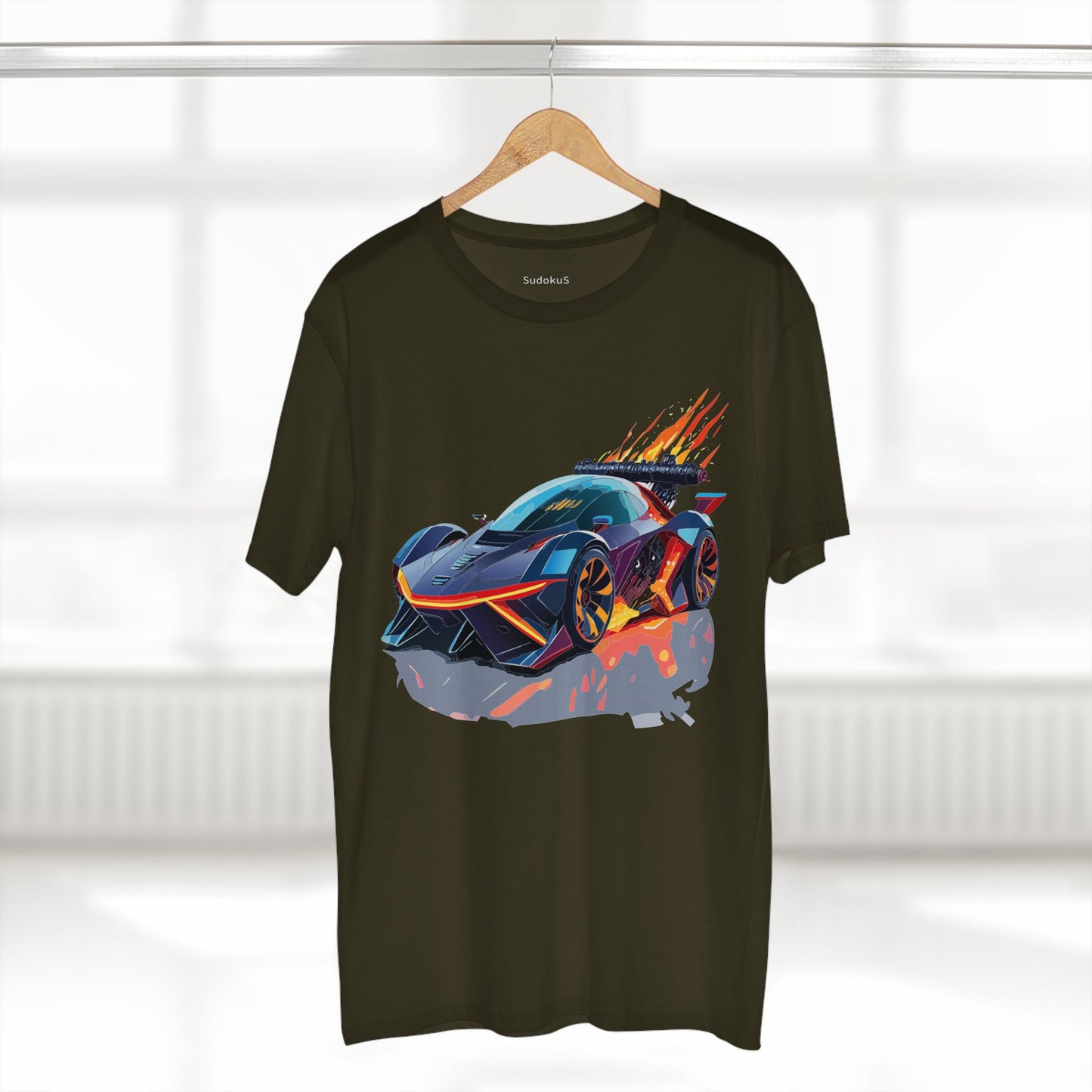 Hot Wheels Car Shirt Unisex Premium Cotton Tee With Unique Car Art Design For Fans