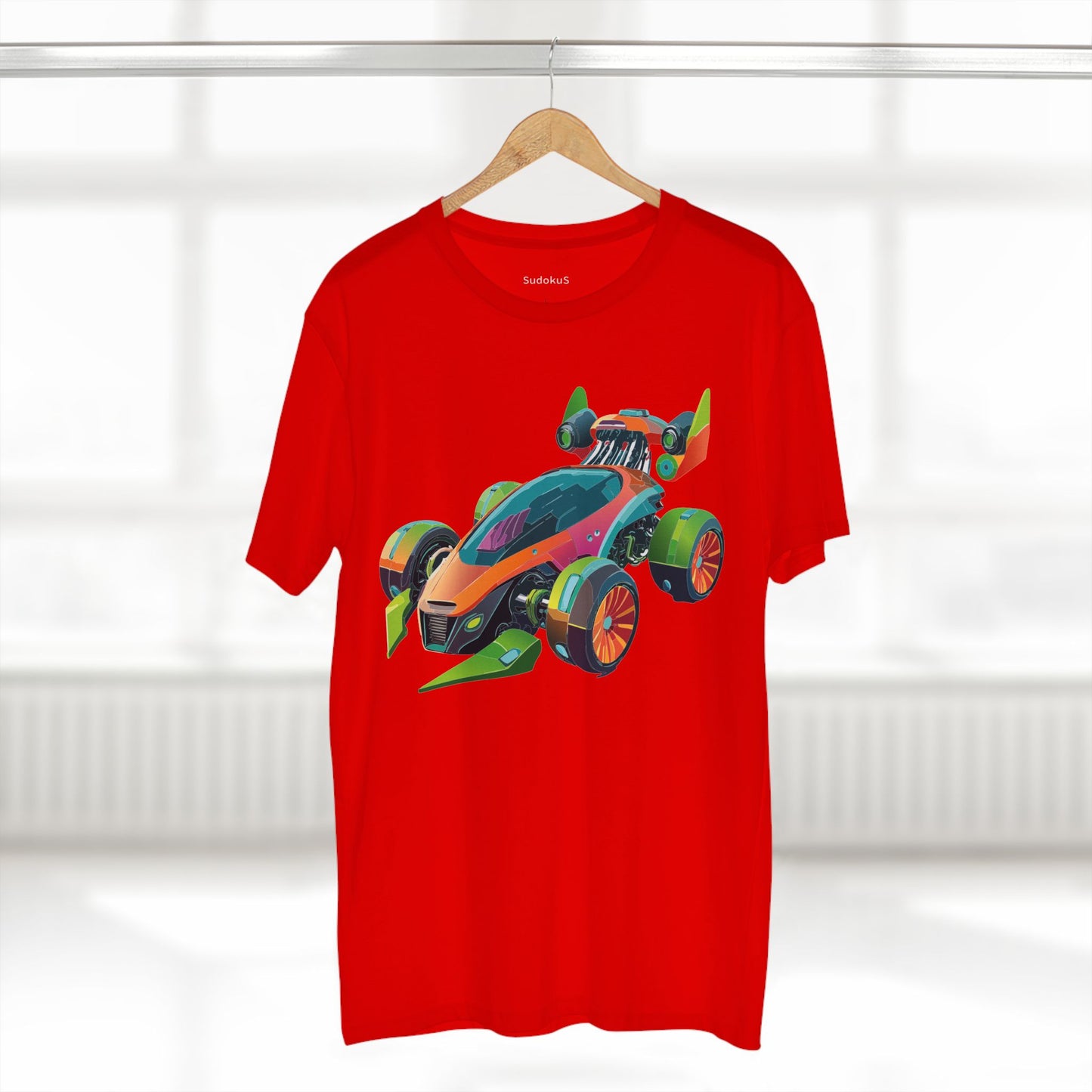 Unisex Car Shirt Hot Wheels Tee Premium Cotton Art Design Regular Fit Crew Neck Edition