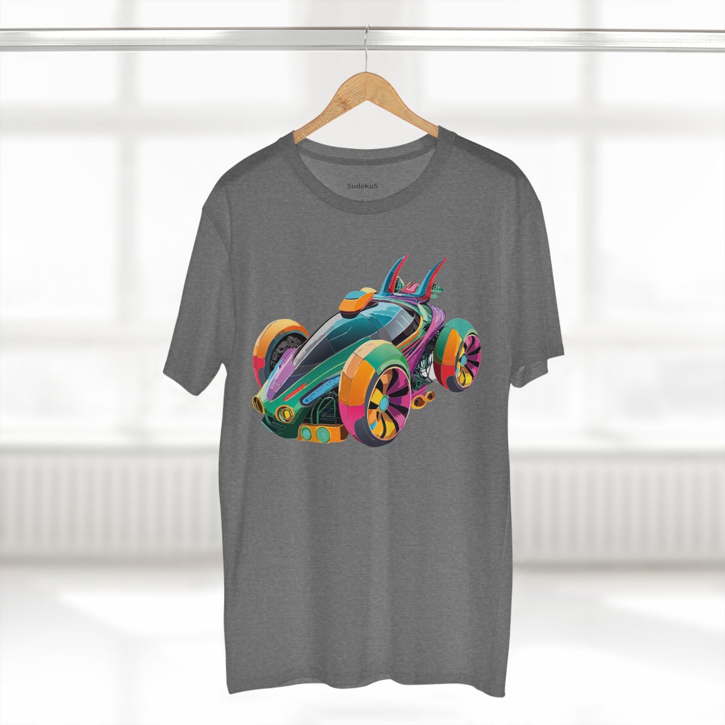 Car Shirt Hot Wheels Unisex Premium Cotton With Unique Art Design Preshrunk Regular Fit Crew Neck