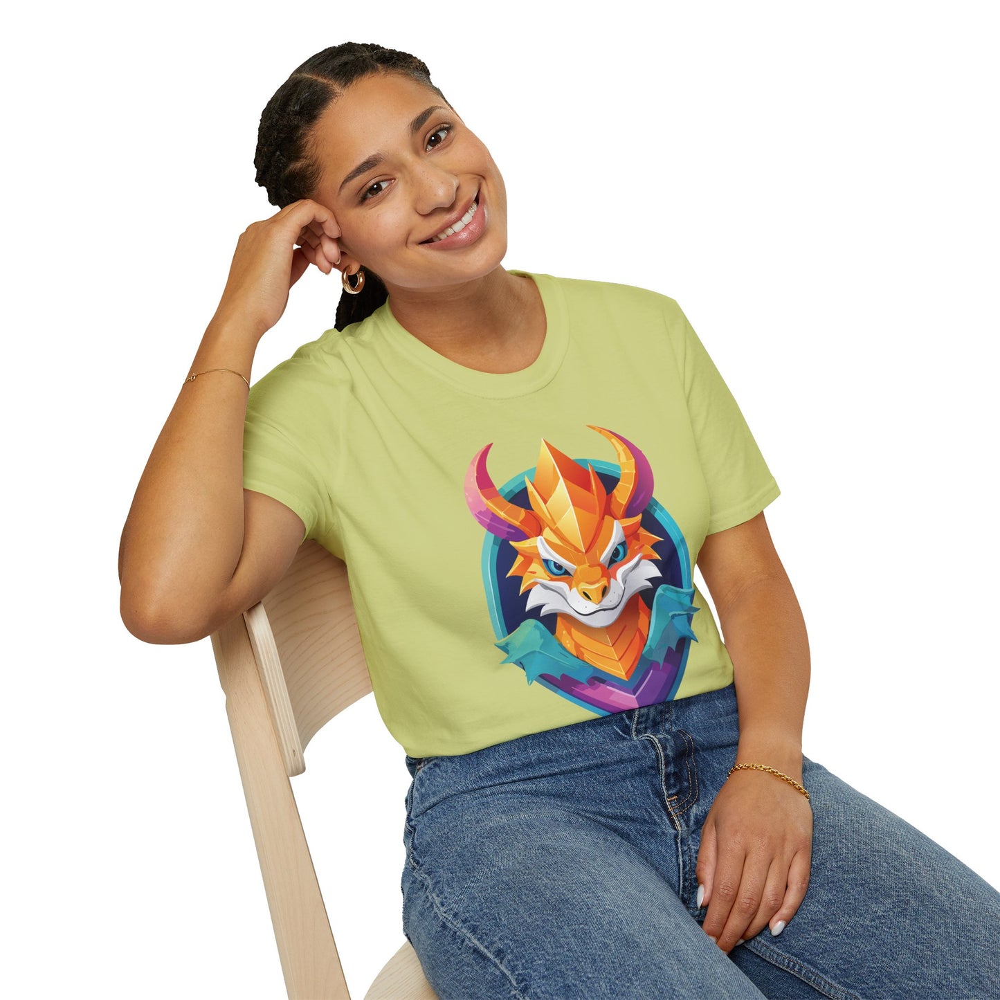 Dragon T Shirt, Dragon Shirt, Shirt with Animals, Animal Shirt