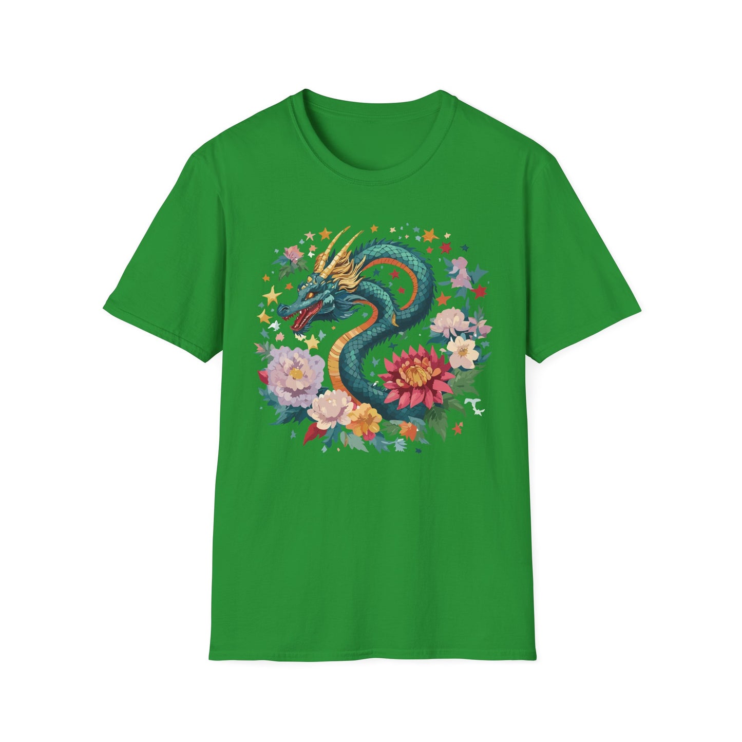 Dragon T Shirt, Dragon Shirt, Shirt with Animals, Animal Shirt