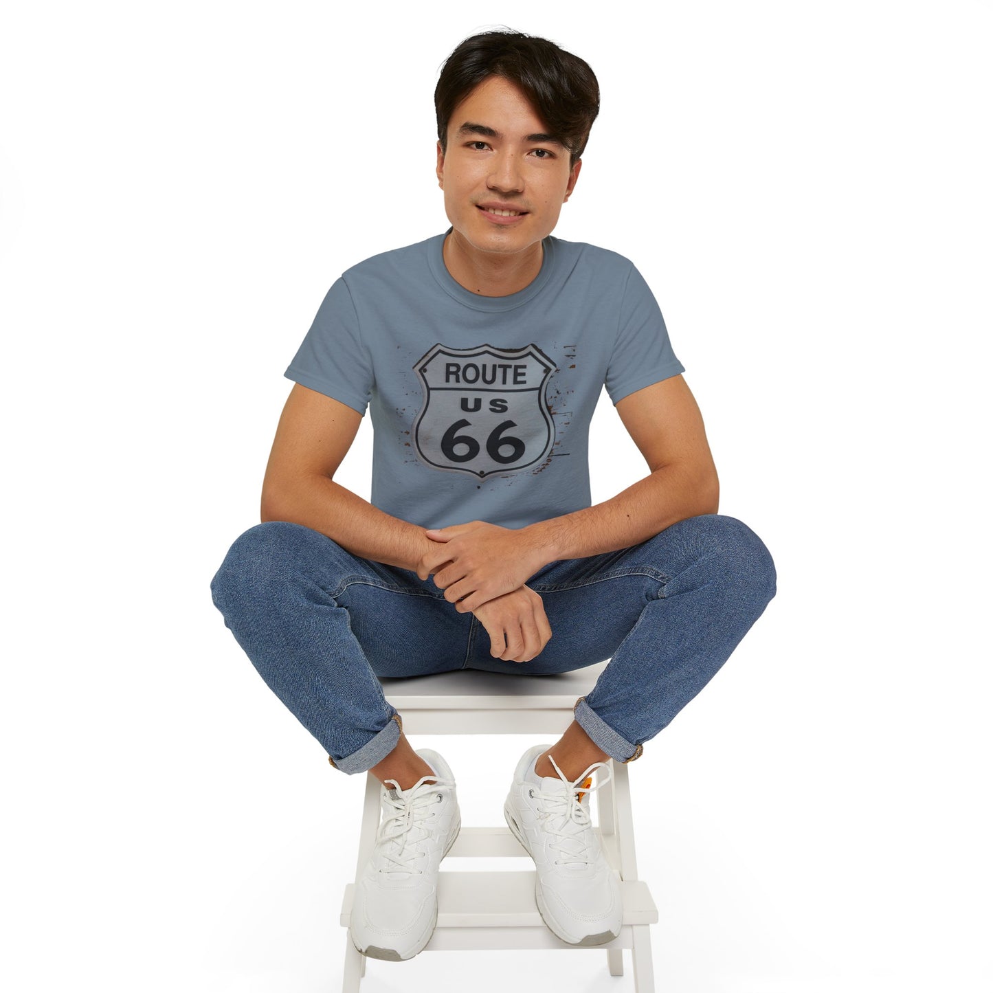 Route 66 Tee Shirt, Route 66 Graphic T‑Shirt, Vintage Graphic T-Shirt, Art Design Shirt, Route 66 US Tee Shirts