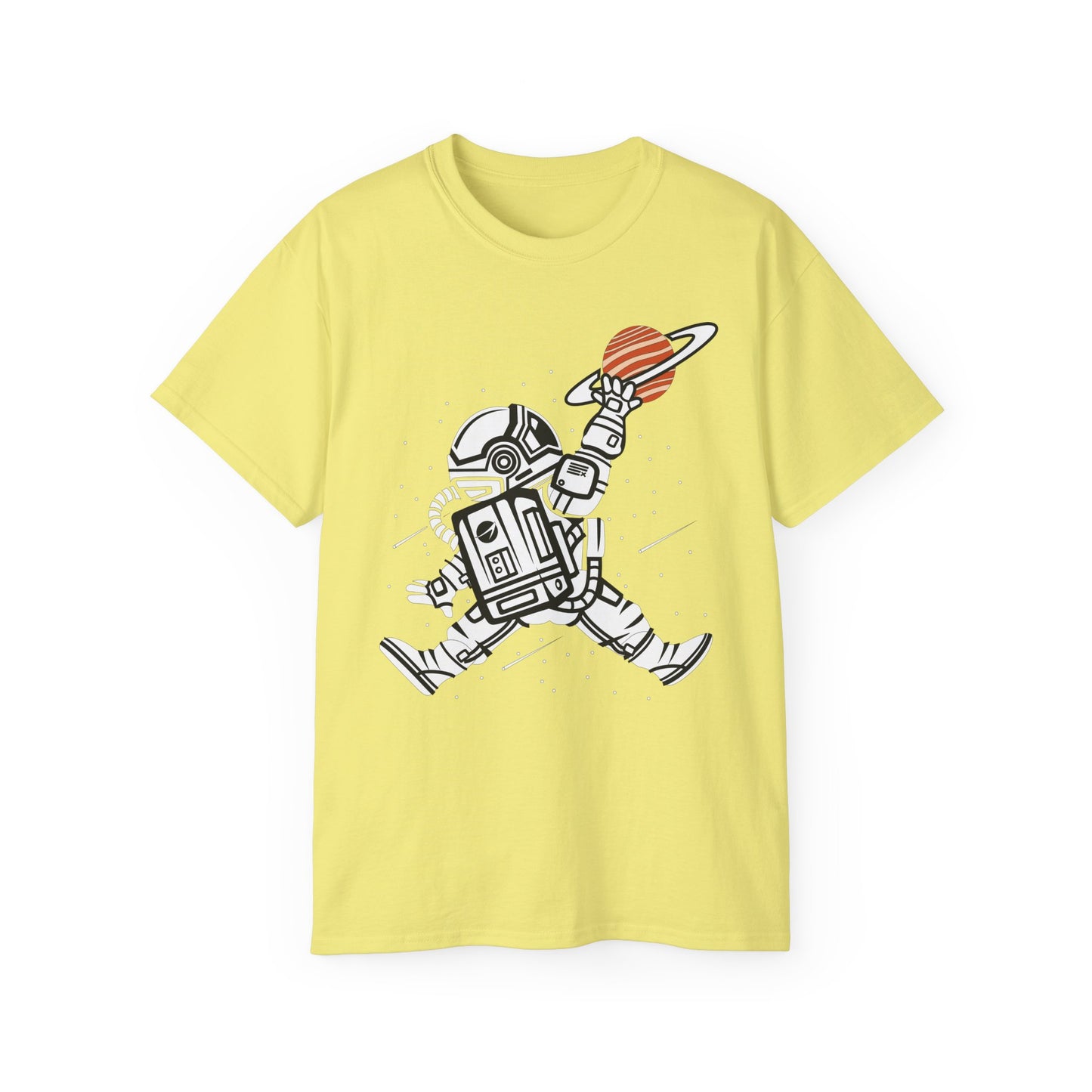 Astronaut Tee Shirt, Astronaut Graphic T‑Shirt, Cartoon Graphic T-Shirt, Art Design Shirt, Cosmos Tee Shirts 3