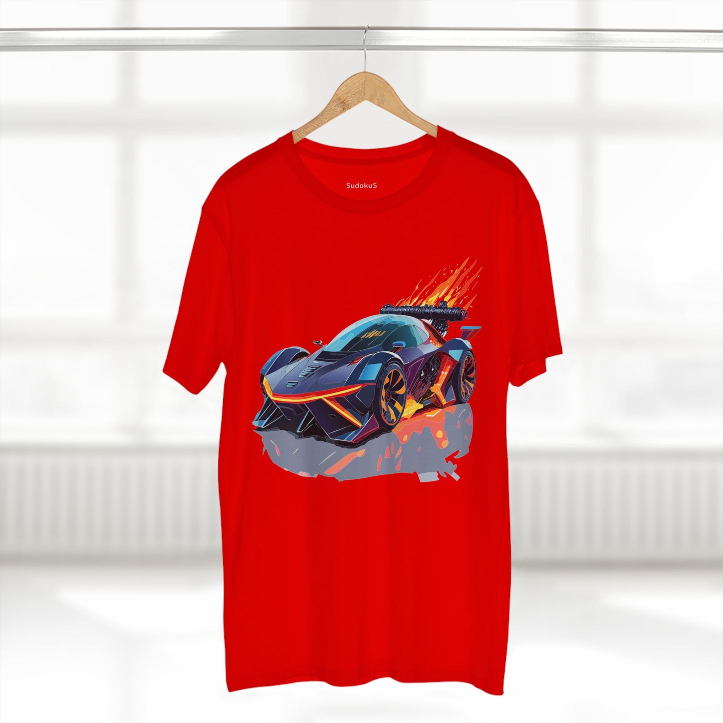 Hot Wheels Car Shirt Unisex Premium Cotton Tee With Unique Car Art Design For Fans