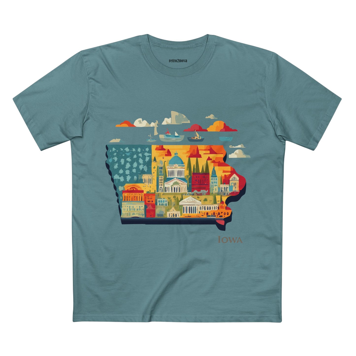 US State Shirts, Iowa Shirt