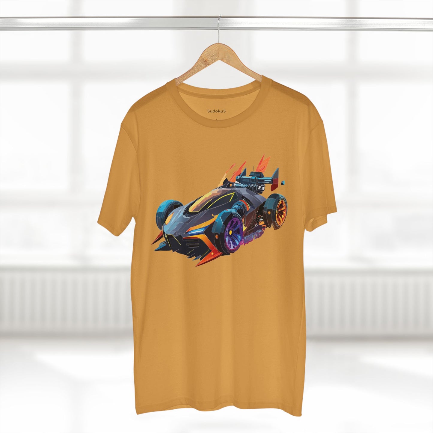 Hot Wheels Car Shirt Unisex Premium Cotton Tee With Unique Car Art Design Inspired by Speed