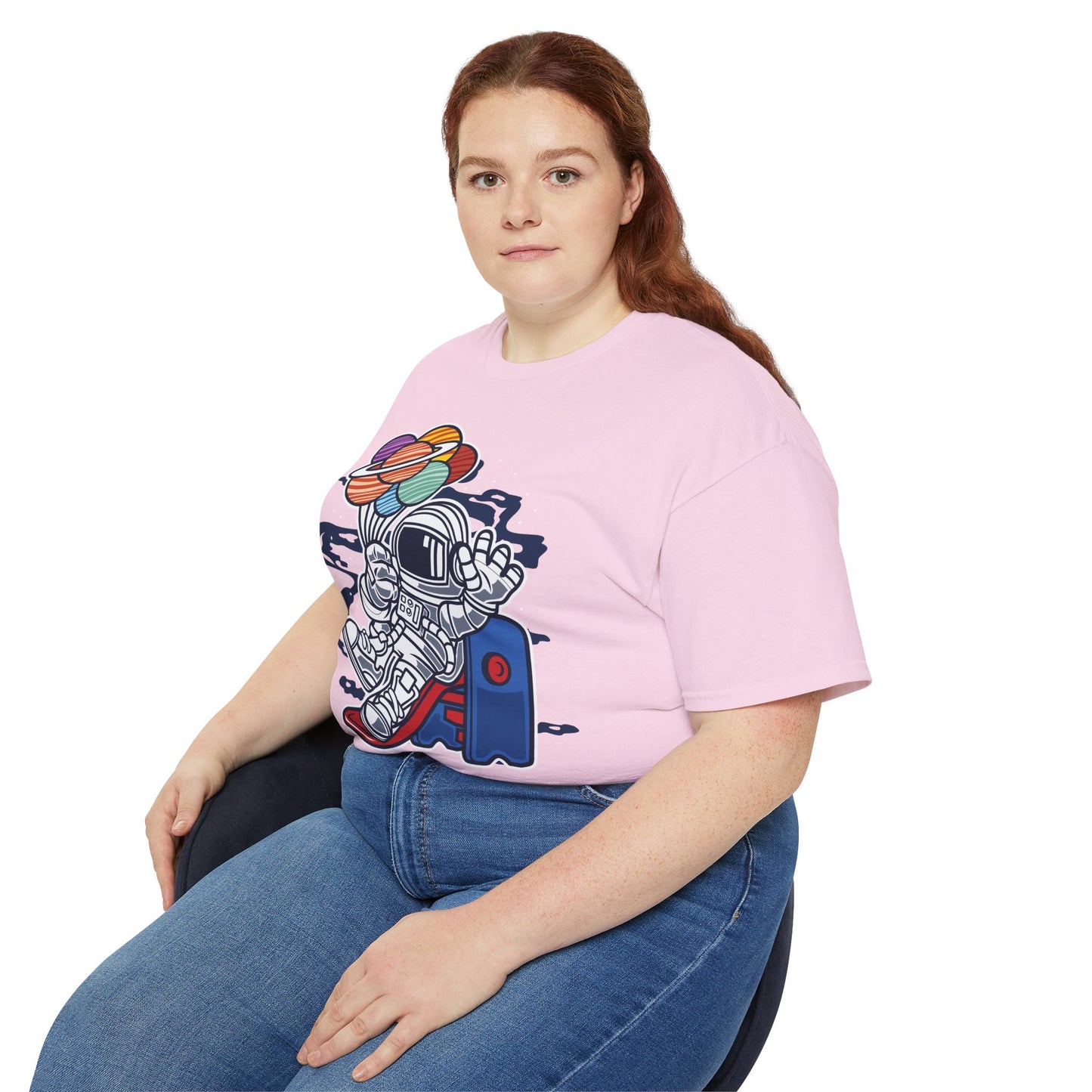 Astronaut Tee Shirt, Astronaut Graphic T‑Shirt, Cartoon Graphic T-Shirt, Art Design Shirt, Cosmos Tee Shirts 5