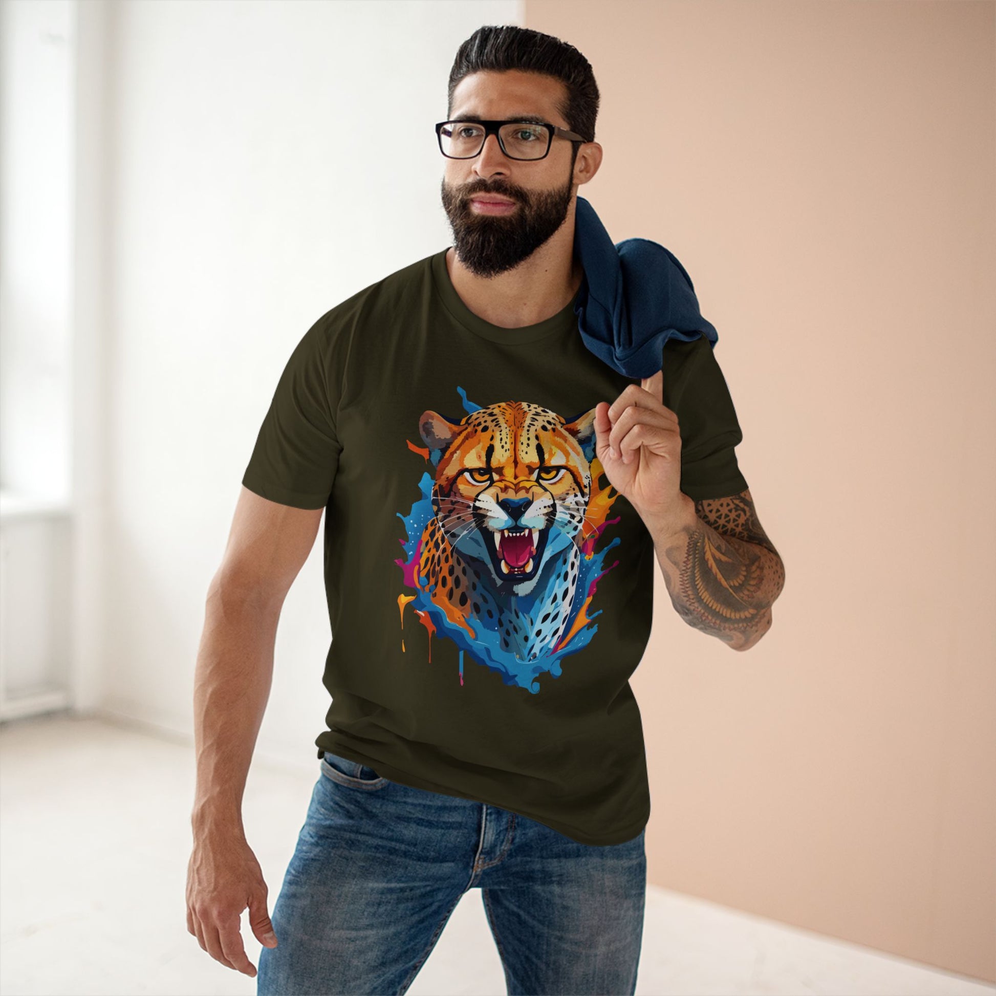 Animal Shirt, Cheetah Shirt - SudokuS
