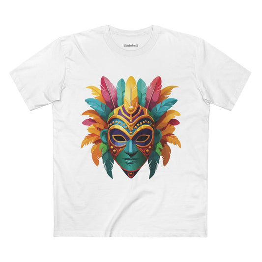 Mask Shirt, Shirt with Face - SudokuS