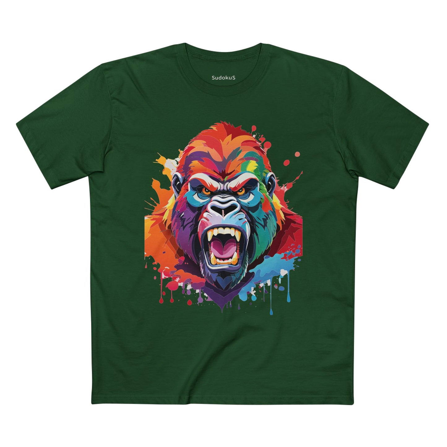 Animal Shirt, Gorilla Shirt - SudokuS