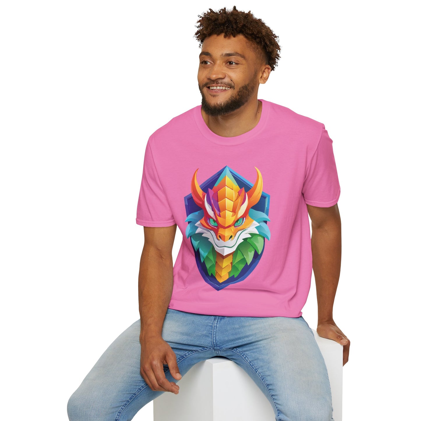 Dragon T Shirt, Dragon Shirt, Shirt with Animals, Animal Shirt