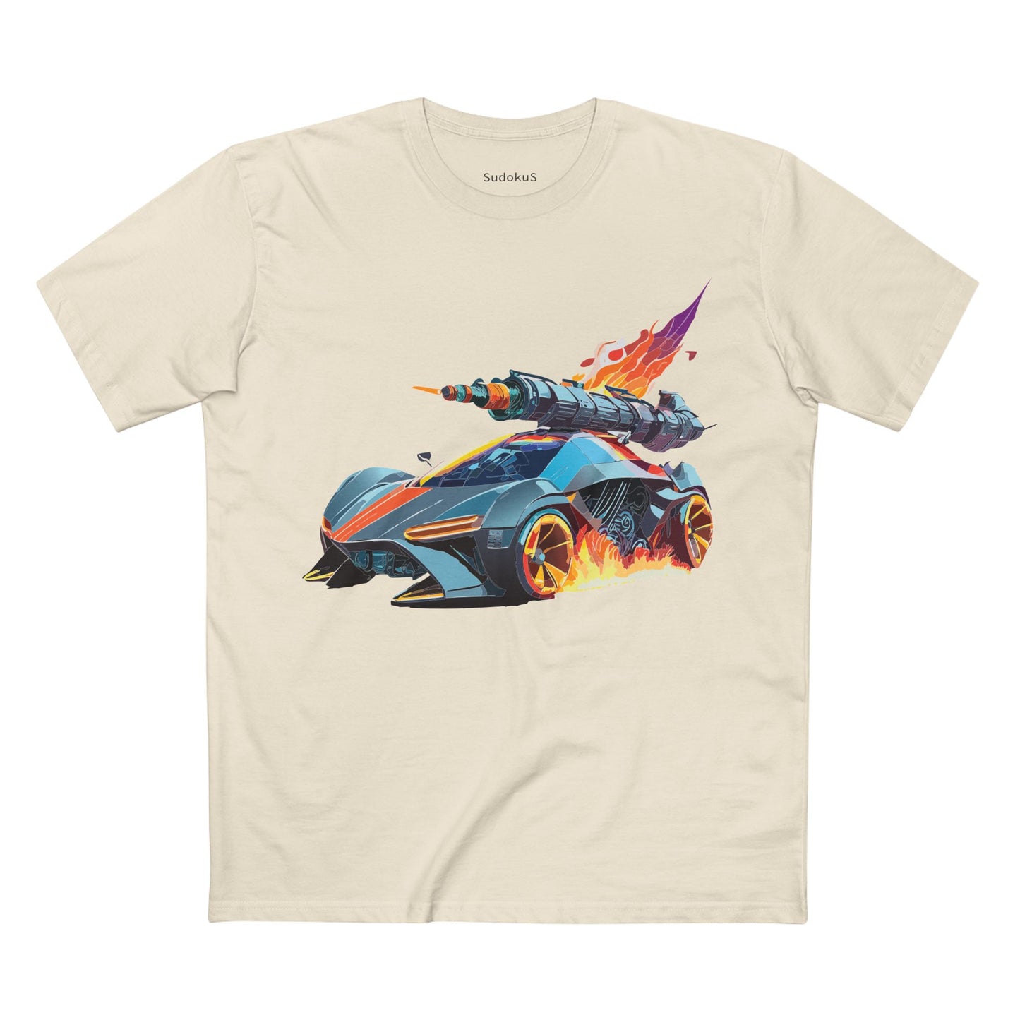 Hot Wheels Car Shirt Unisex Premium Cotton Tee Unique Art Design Preshrunk Regular Fit Crew Neck
