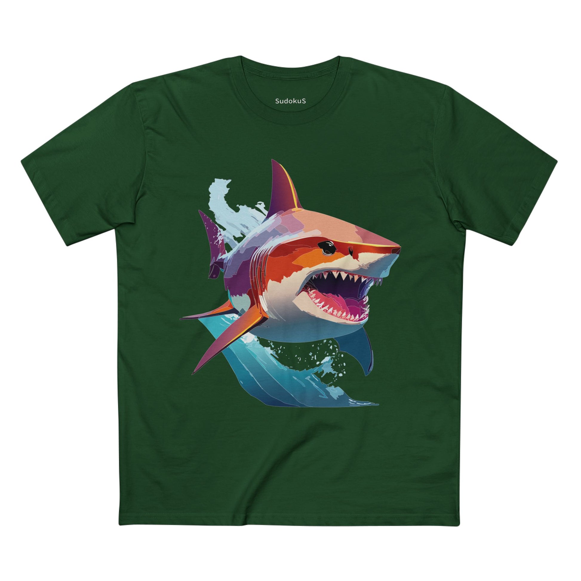 Animal Shirt, Shark Shirt - SudokuS