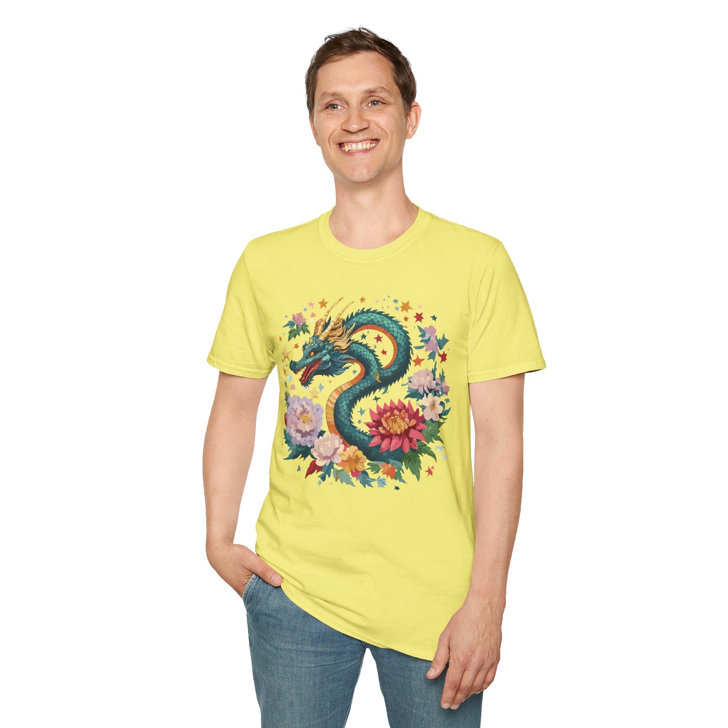 Dragon T Shirt, Dragon Shirt, Shirt with Animals, Animal Shirt